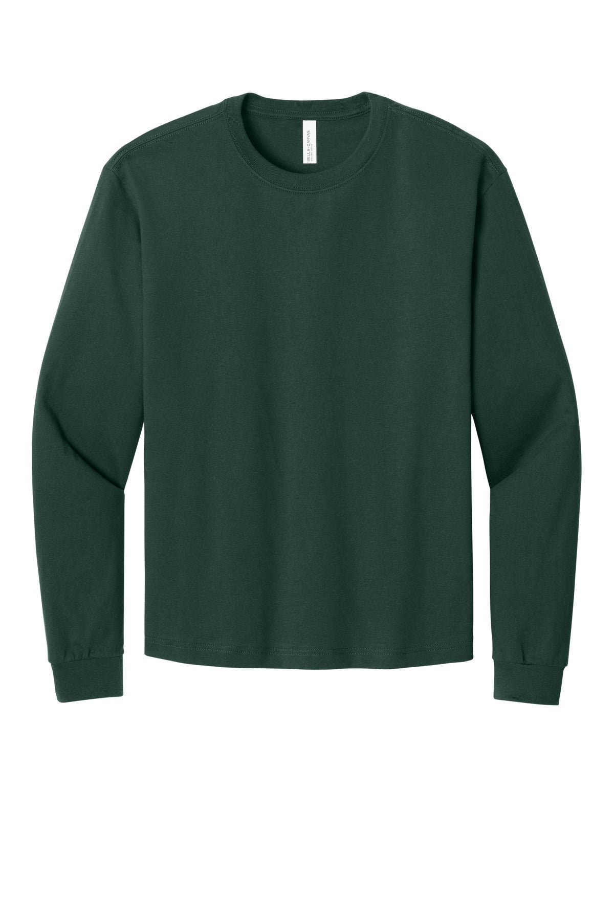 BELLA+CANVAS Unisex 6-Ounce Heavyweight Long Sleeve Tee - Forest