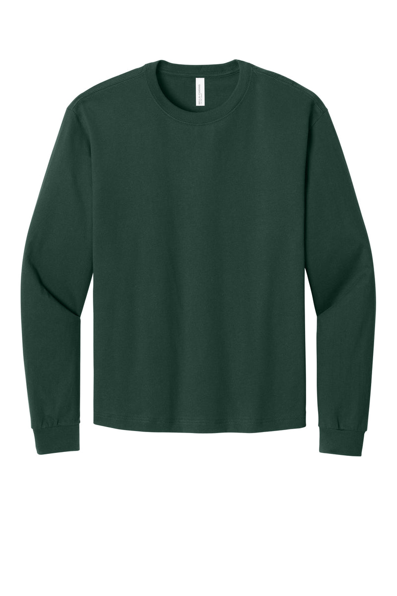 BELLA+CANVAS Unisex 6-Ounce Heavyweight Long Sleeve Tee - Forest