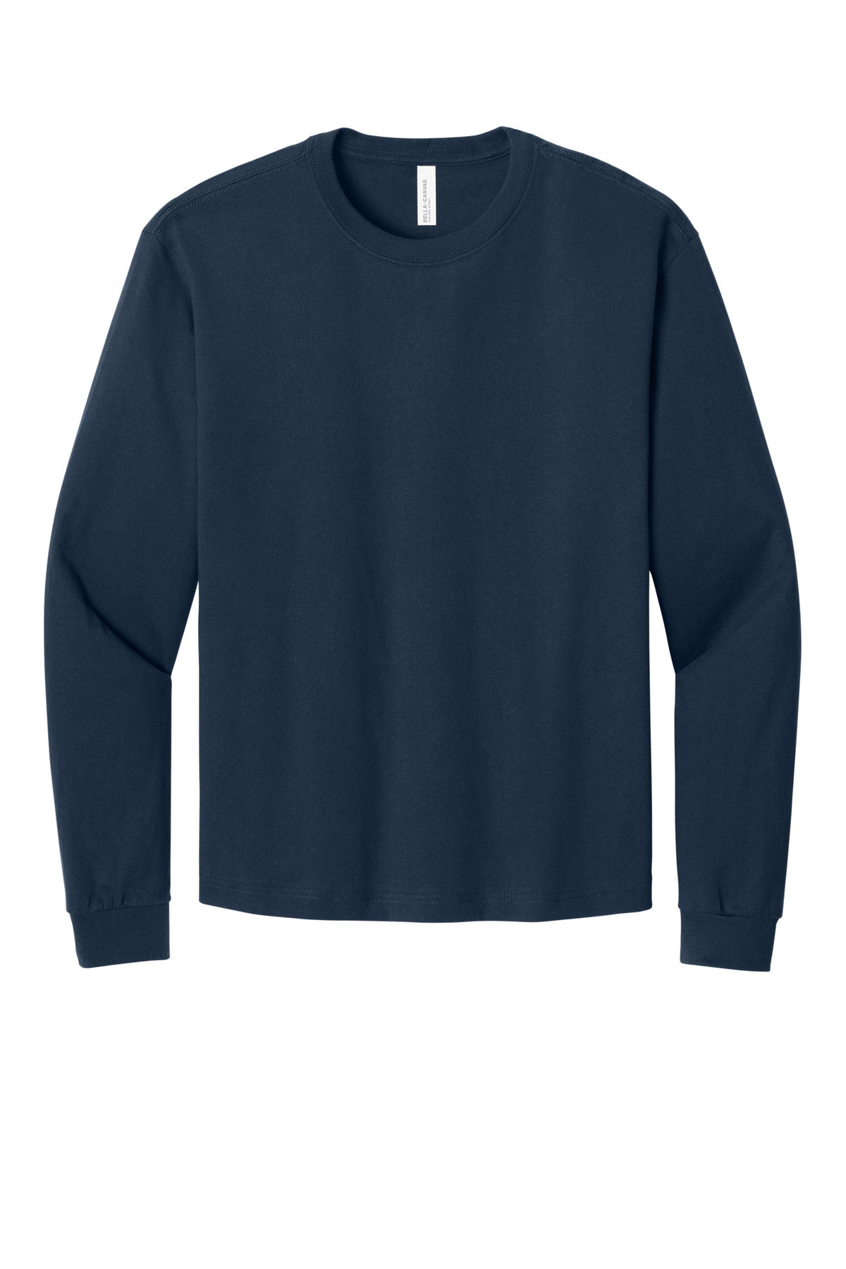 BELLA+CANVAS Unisex 6-Ounce Heavyweight Long Sleeve Tee - Navy