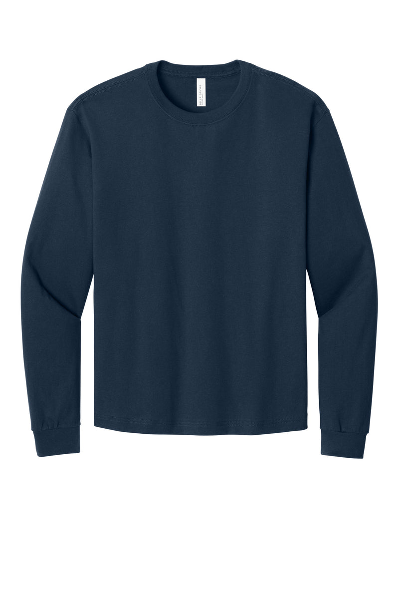 BELLA+CANVAS Unisex 6-Ounce Heavyweight Long Sleeve Tee - Navy