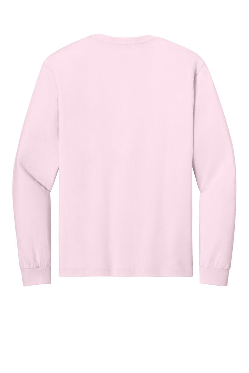 BELLA+CANVAS Unisex 6-Ounce Heavyweight Long Sleeve Tee - Soft Pink
