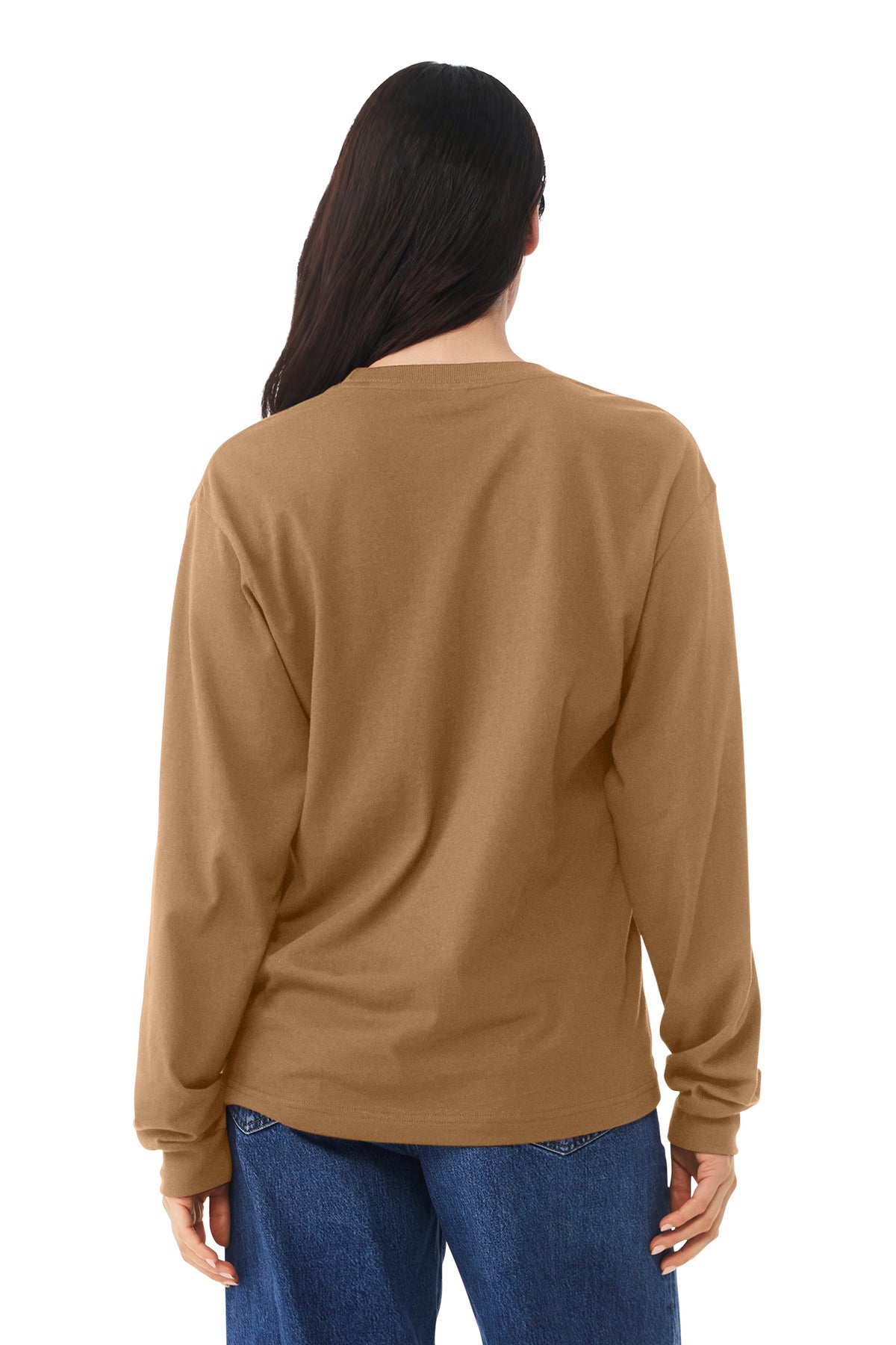 BELLA+CANVAS Unisex 6-Ounce Heavyweight Long Sleeve Tee - Toast