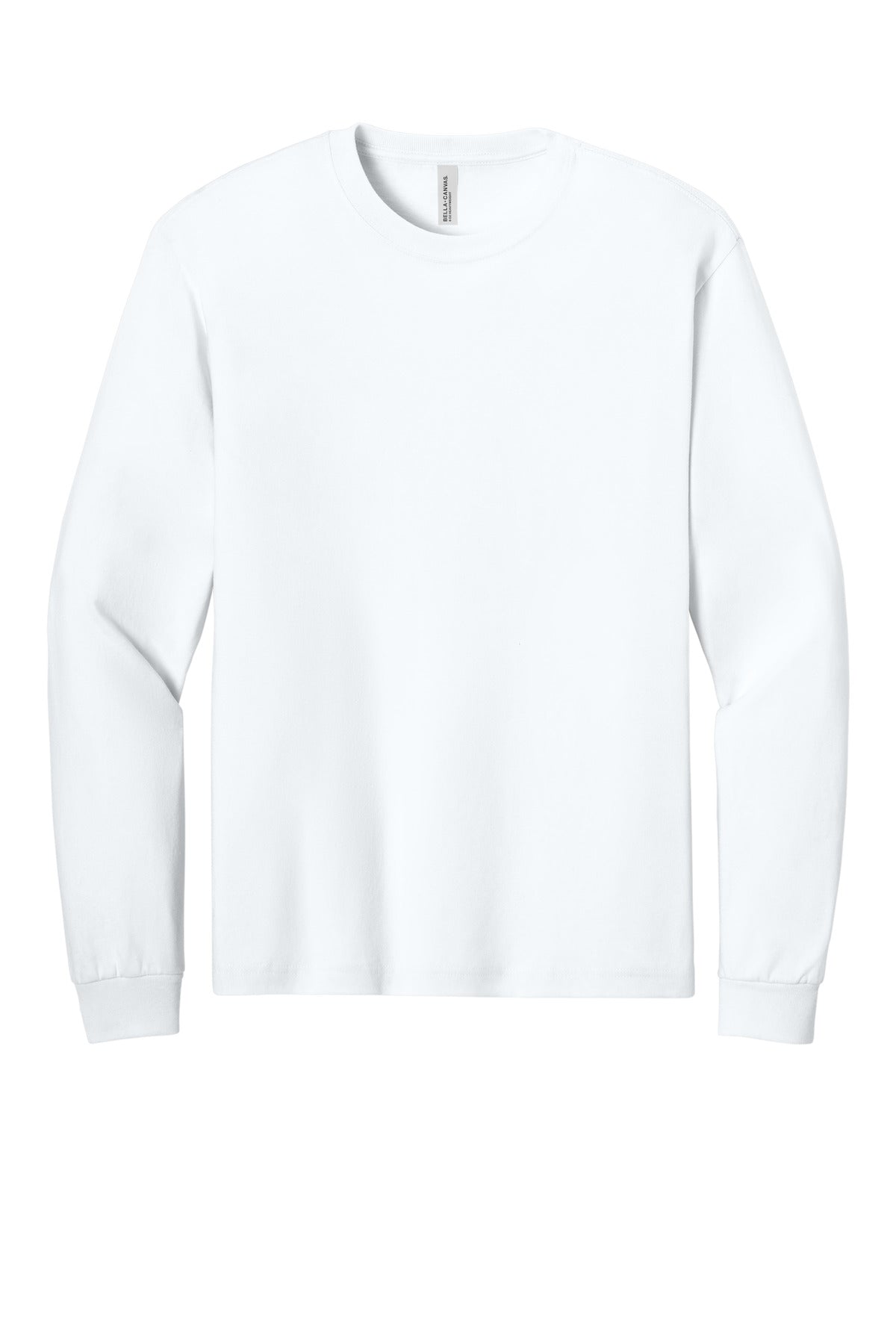 BELLA+CANVAS Unisex 6-Ounce Heavyweight Long Sleeve Tee - White
