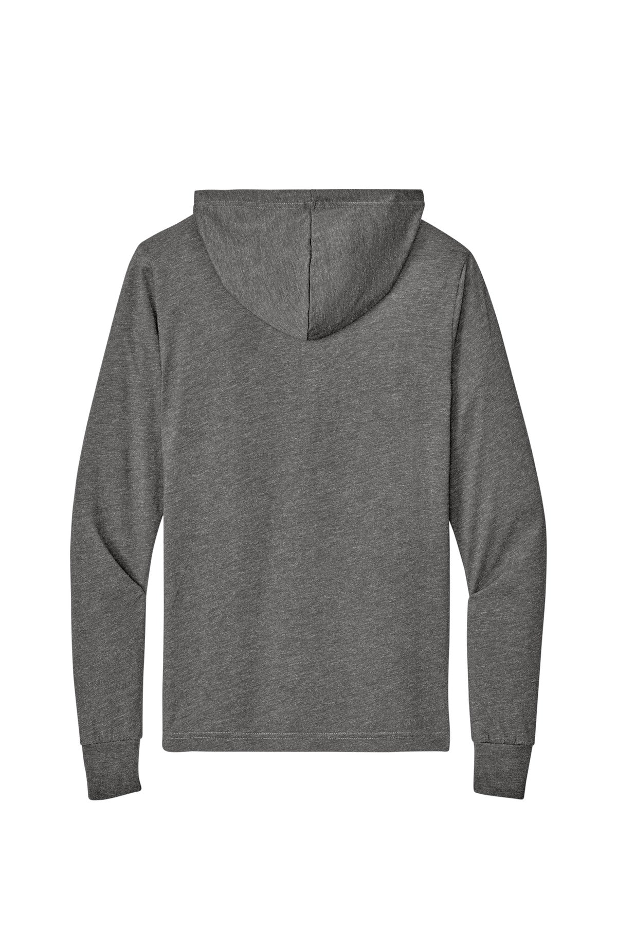 BELLA+CANVAS  Unisex Jersey Long Sleeve Hoodie - Grey Triblend