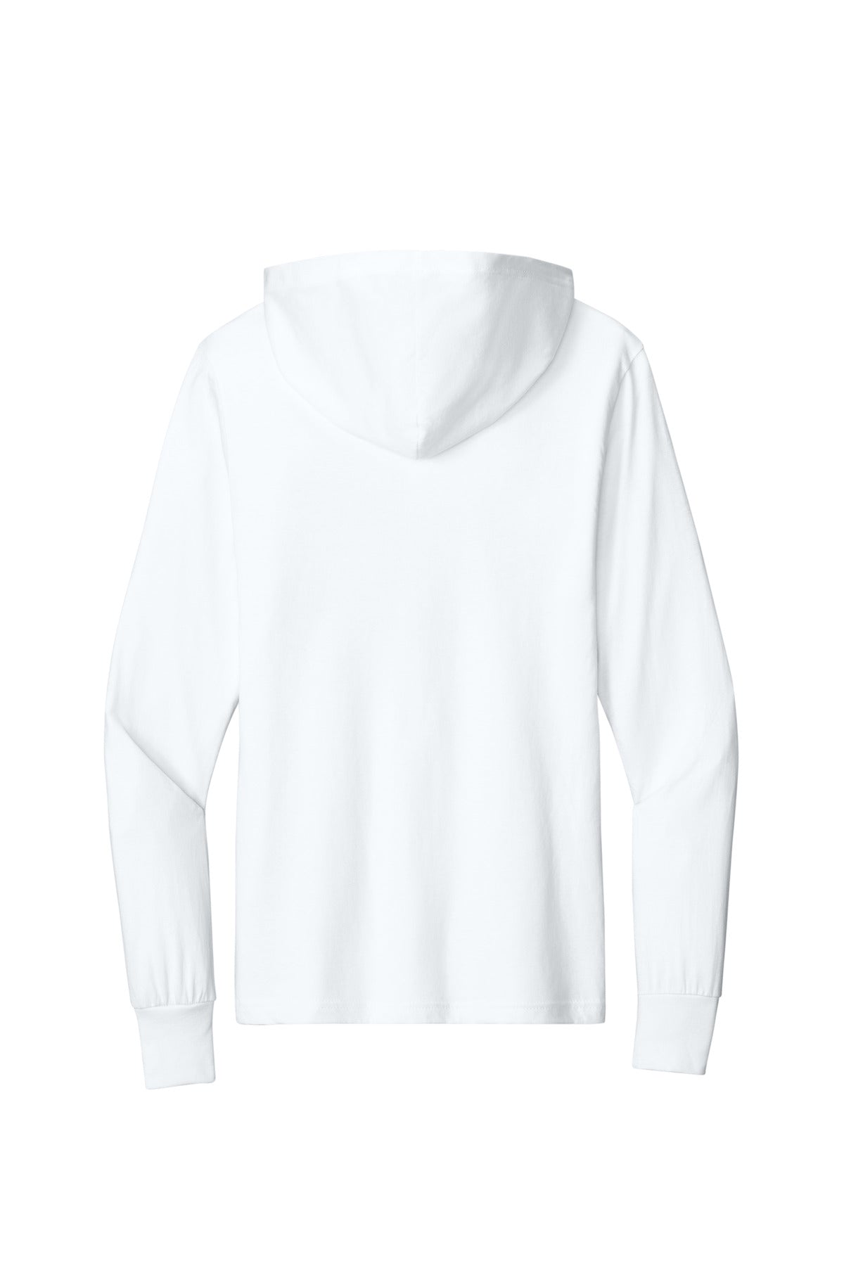 BELLA+CANVAS  Unisex Jersey Long Sleeve Hoodie - White