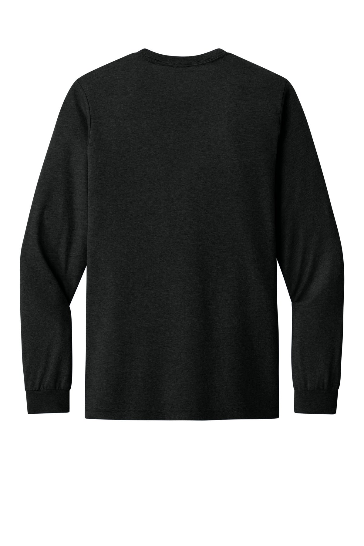 BELLA+CANVAS Unisex Triblend Long Sleeve Tee - Black Heather Triblend