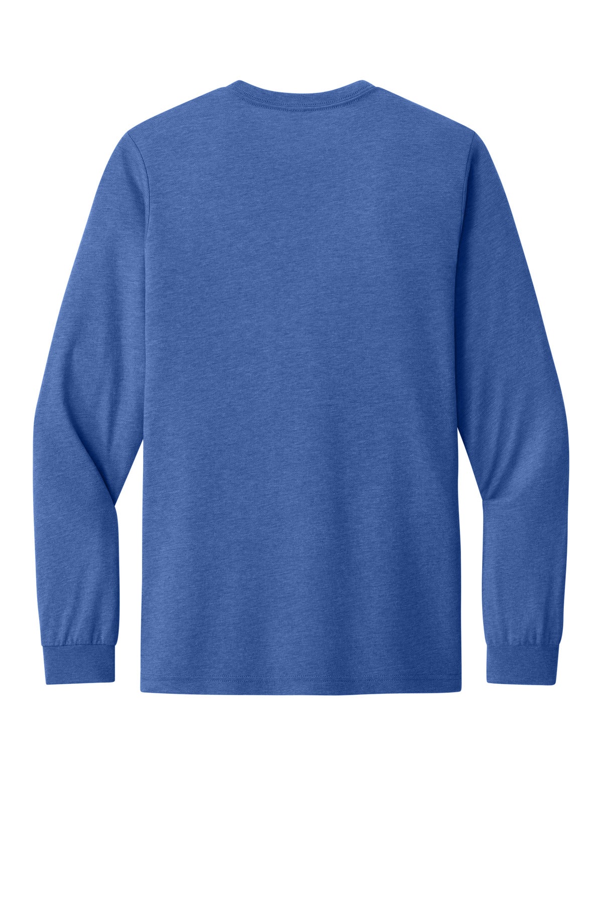 BELLA+CANVAS Unisex Triblend Long Sleeve Tee - Blue Triblend