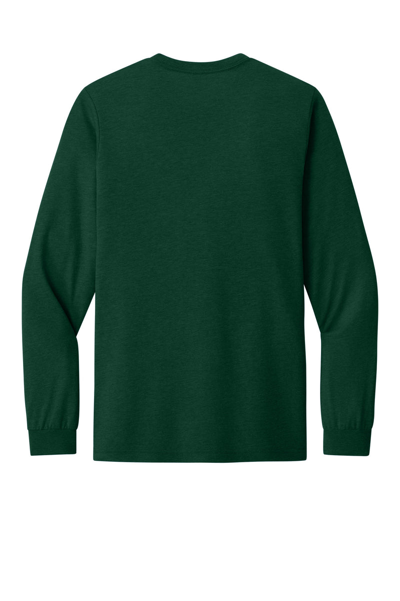 BELLA+CANVAS Unisex Triblend Long Sleeve Tee - Emerald Triblend