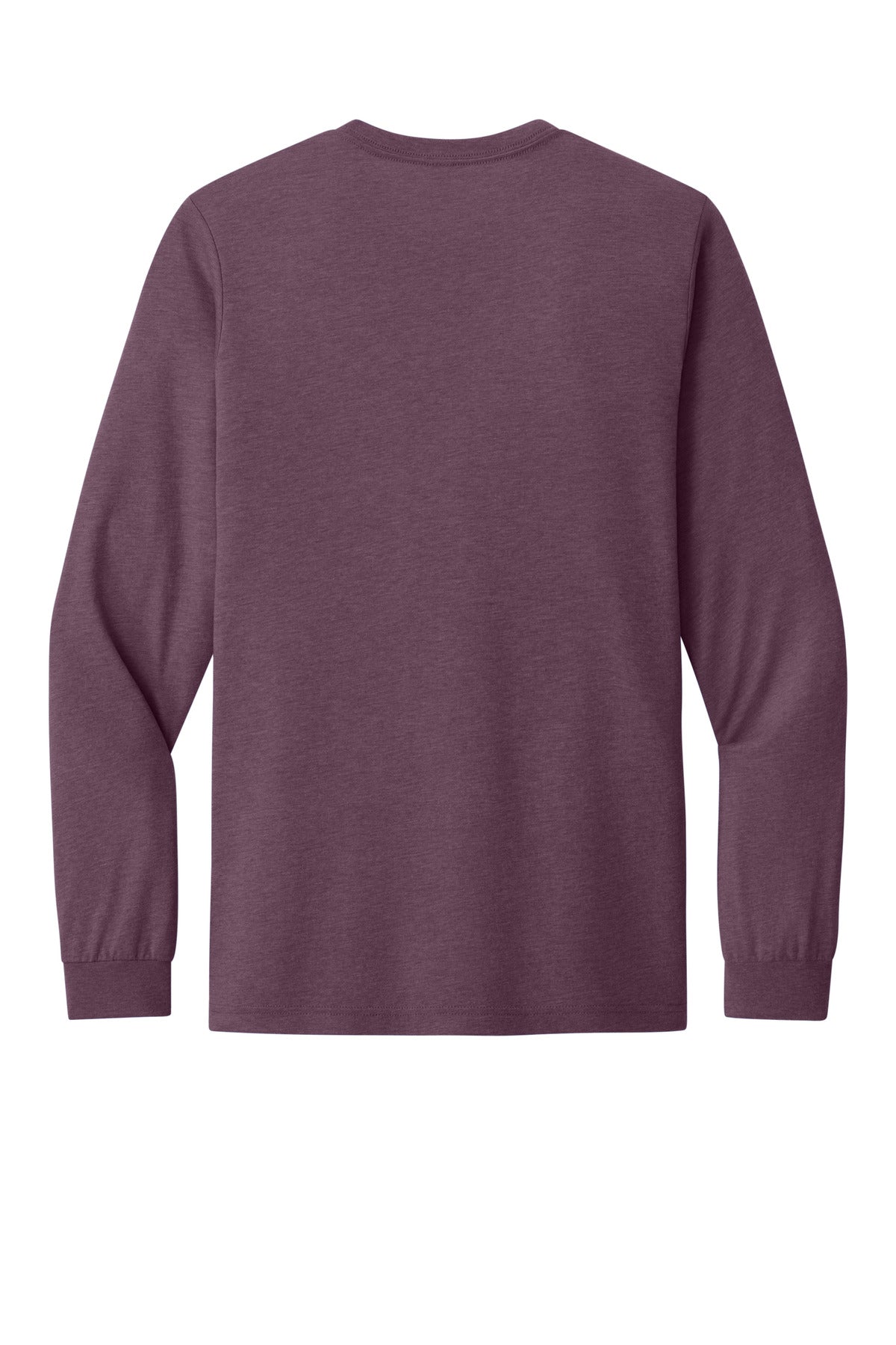 BELLA+CANVAS Unisex Triblend Long Sleeve Tee - Maroon Triblend