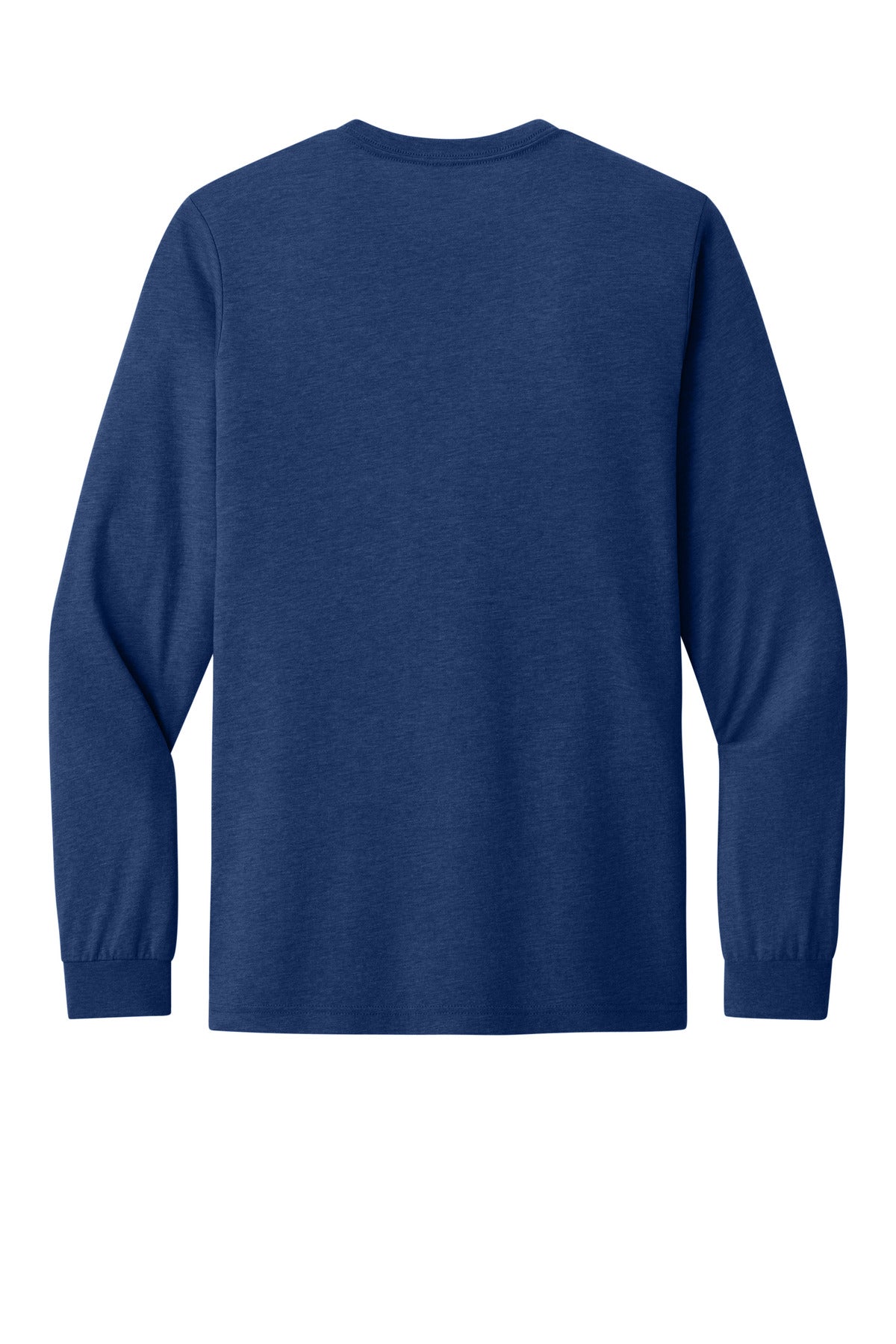 BELLA+CANVAS Unisex Triblend Long Sleeve Tee - Navy Triblend