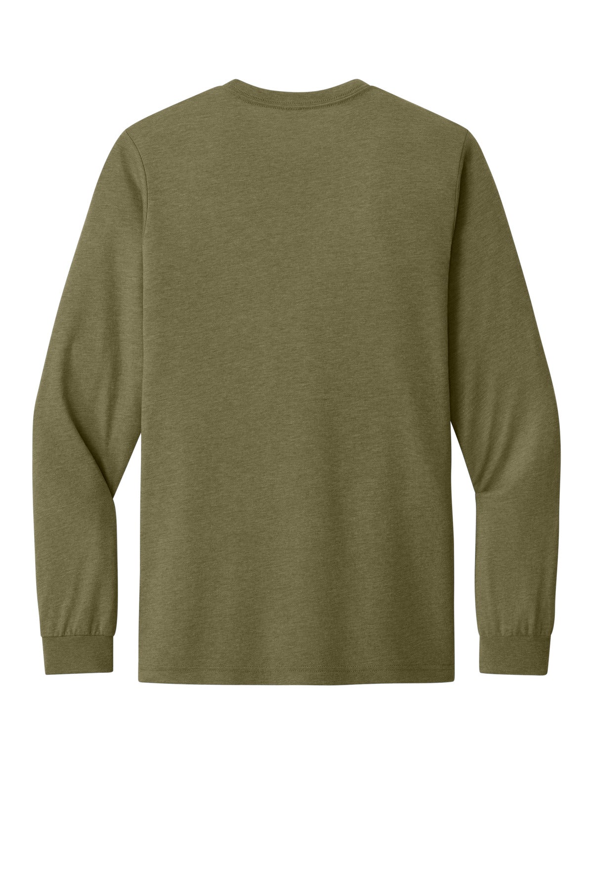 BELLA+CANVAS Unisex Triblend Long Sleeve Tee - Olive Triblend