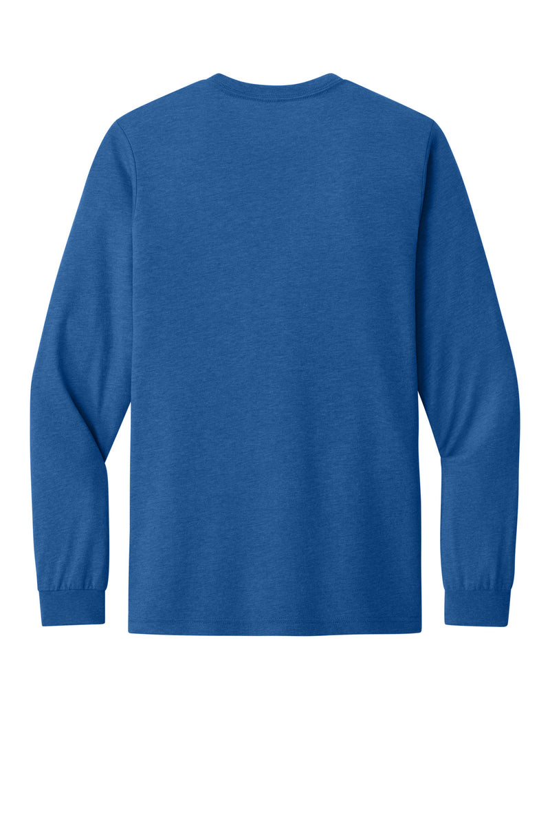 BELLA+CANVAS Unisex Triblend Long Sleeve Tee - True Royal Triblend