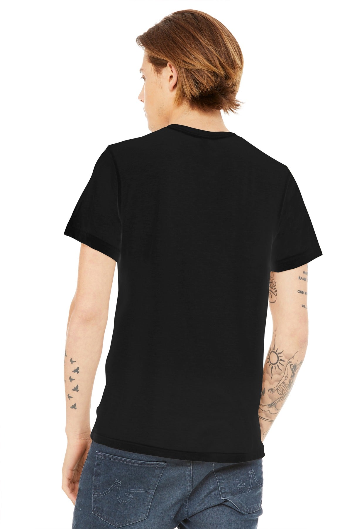 BELLA+CANVAS  Unisex Poly-Cotton Short Sleeve Tee - Black