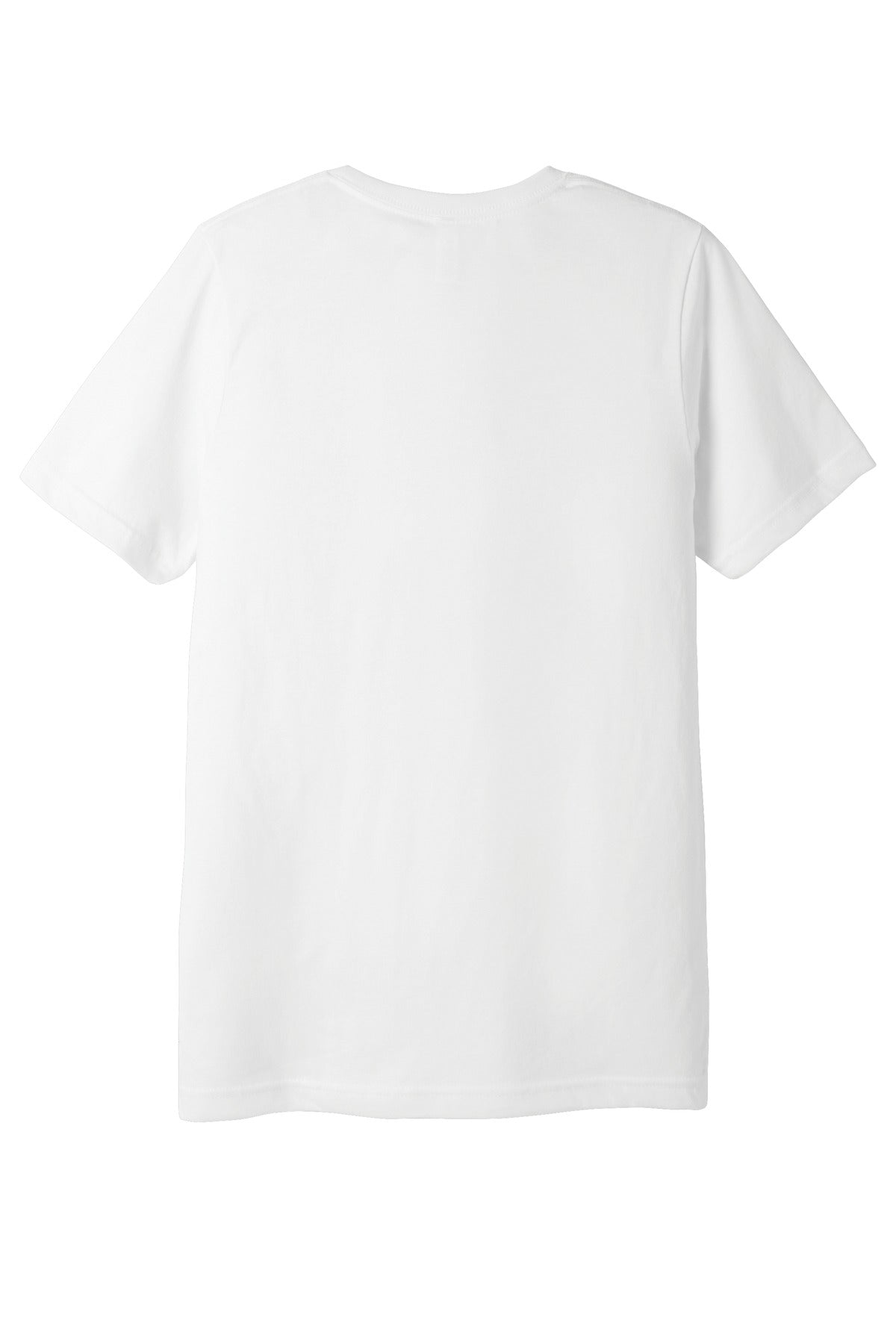 BELLA+CANVAS  Unisex Poly-Cotton Short Sleeve Tee - White