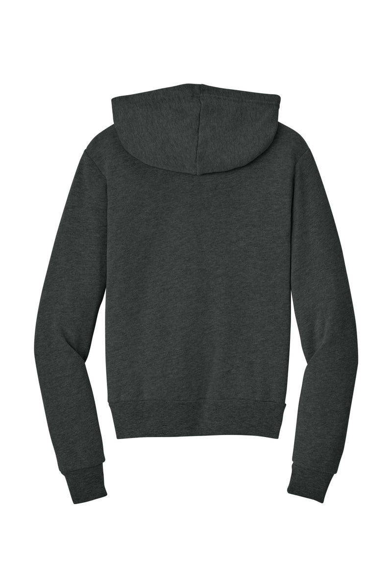BELLA+CANVAS  Youth Sponge Fleece Pullover Hoodie - Dark Grey Heather