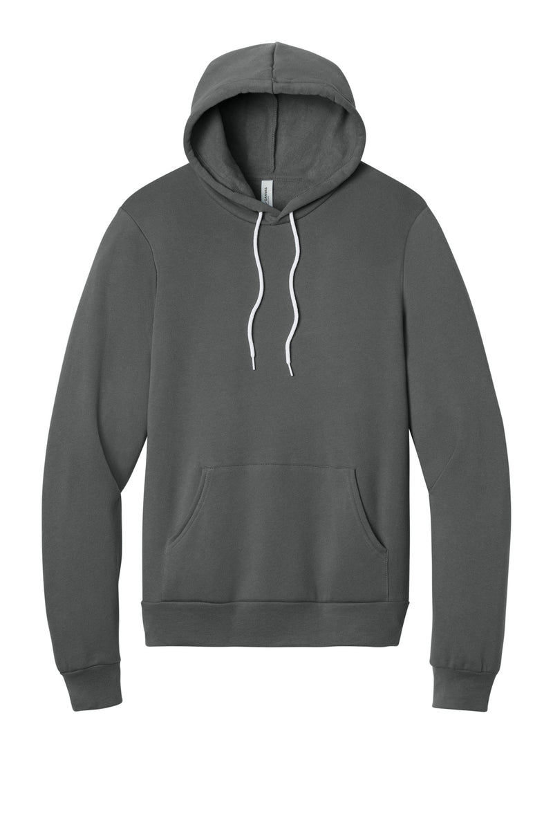 BELLA+CANVAS  Unisex Sponge Fleece Pullover Hoodie - Asphalt