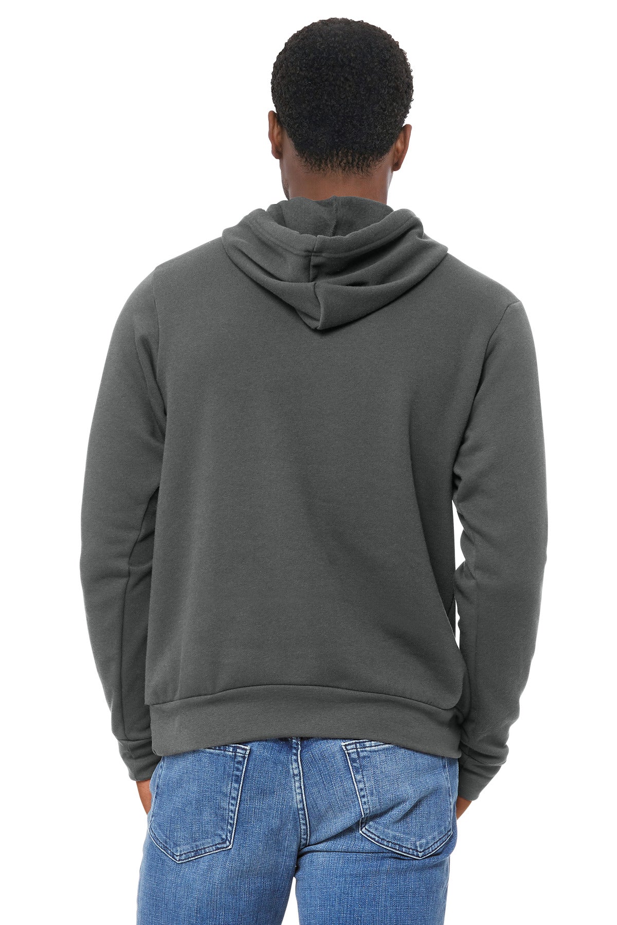 BELLA+CANVAS  Unisex Sponge Fleece Pullover Hoodie - Asphalt