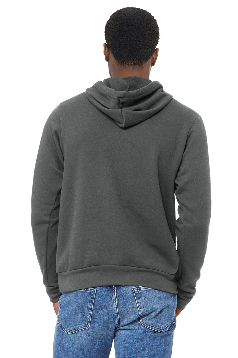 BELLA+CANVAS  Unisex Sponge Fleece Pullover Hoodie - Asphalt