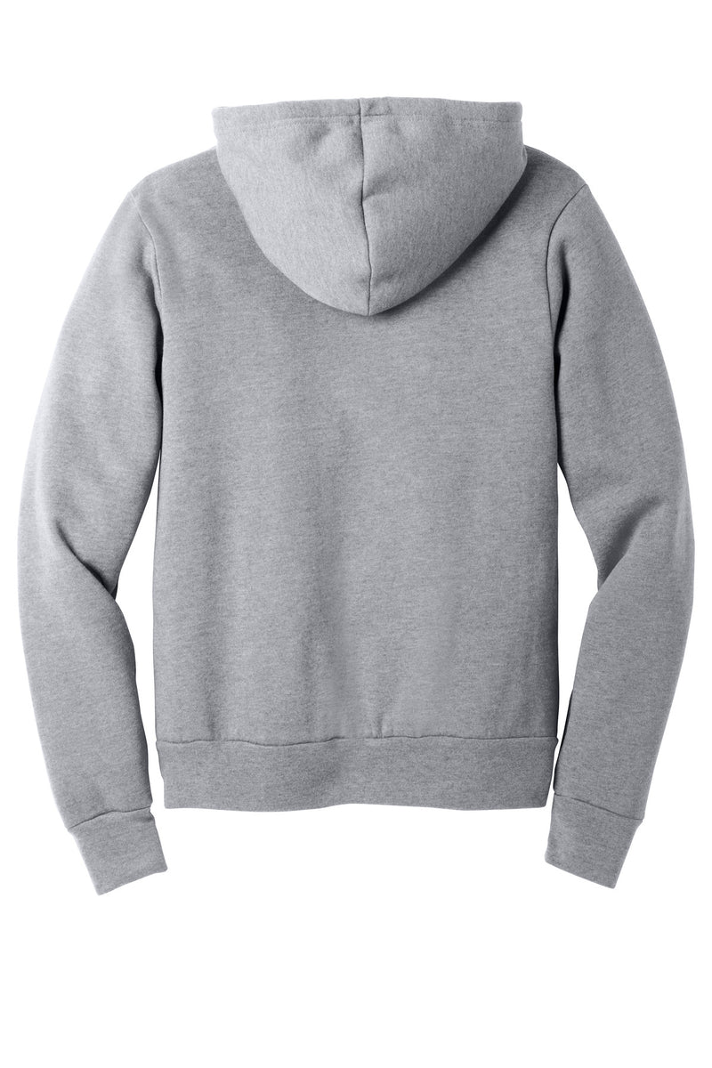 BELLA+CANVAS  Unisex Sponge Fleece Pullover Hoodie - Athletic Heather