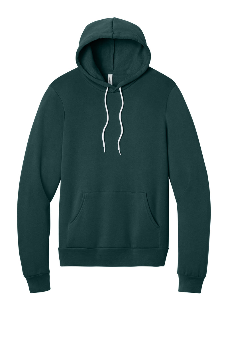 BELLA+CANVAS  Unisex Sponge Fleece Pullover Hoodie - Atlantic