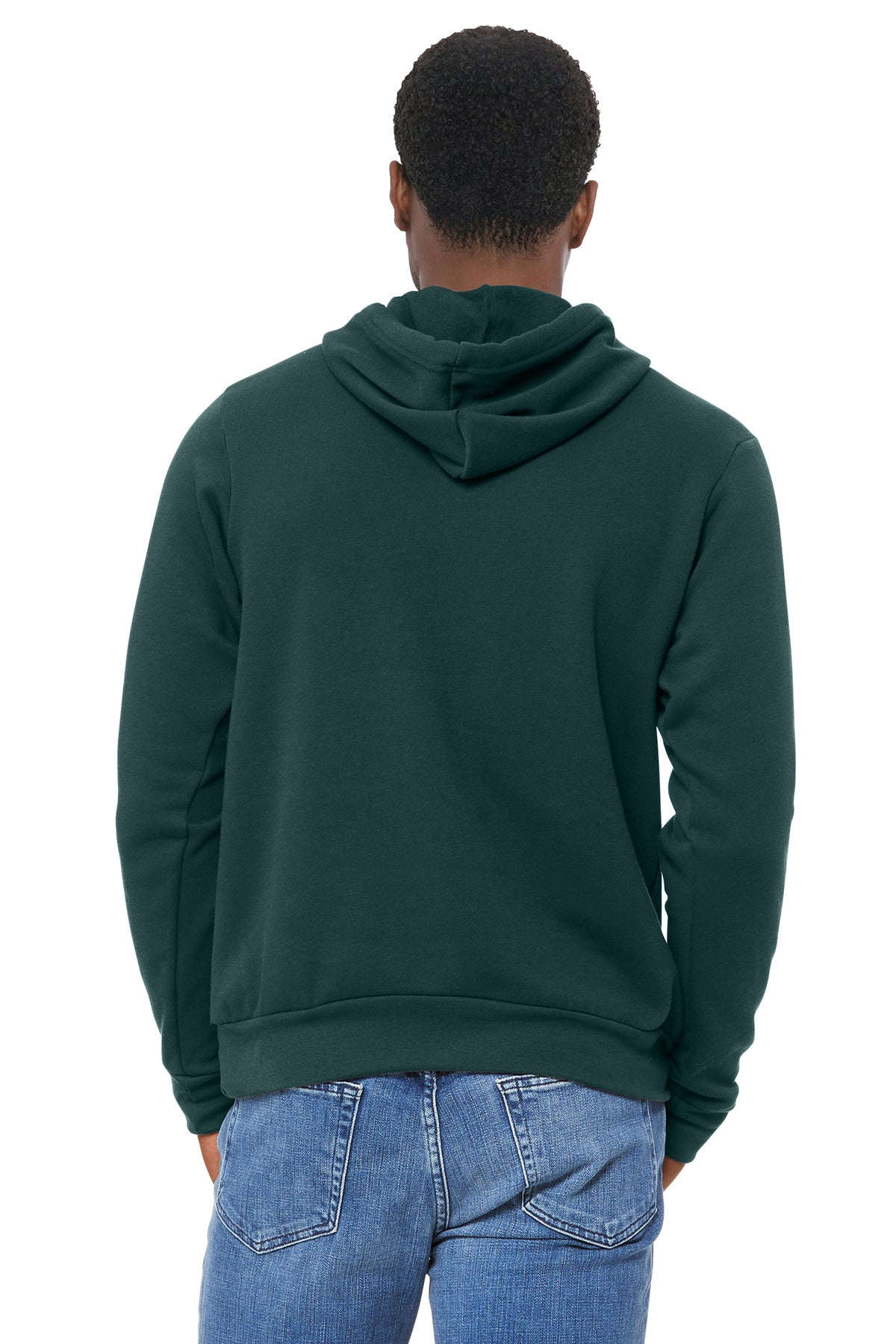 BELLA+CANVAS  Unisex Sponge Fleece Pullover Hoodie - Atlantic