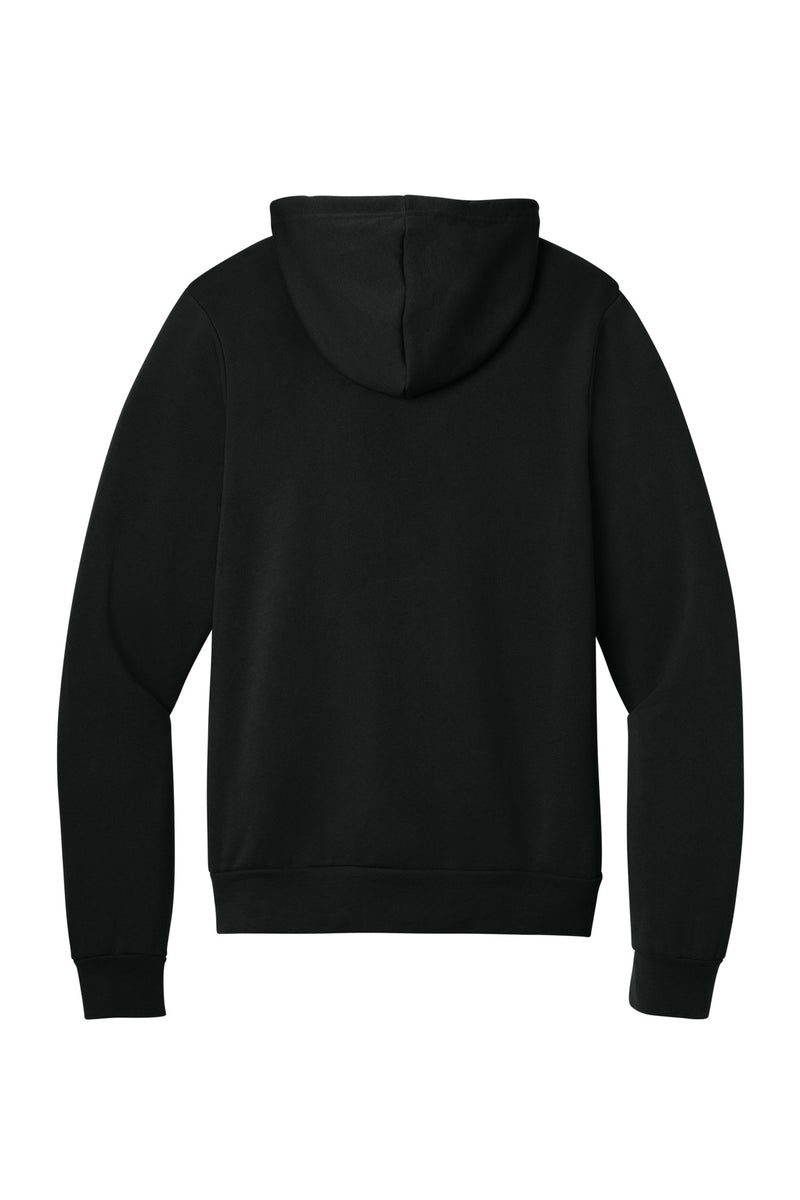 BELLA+CANVAS  Unisex Sponge Fleece Pullover Hoodie - Black
