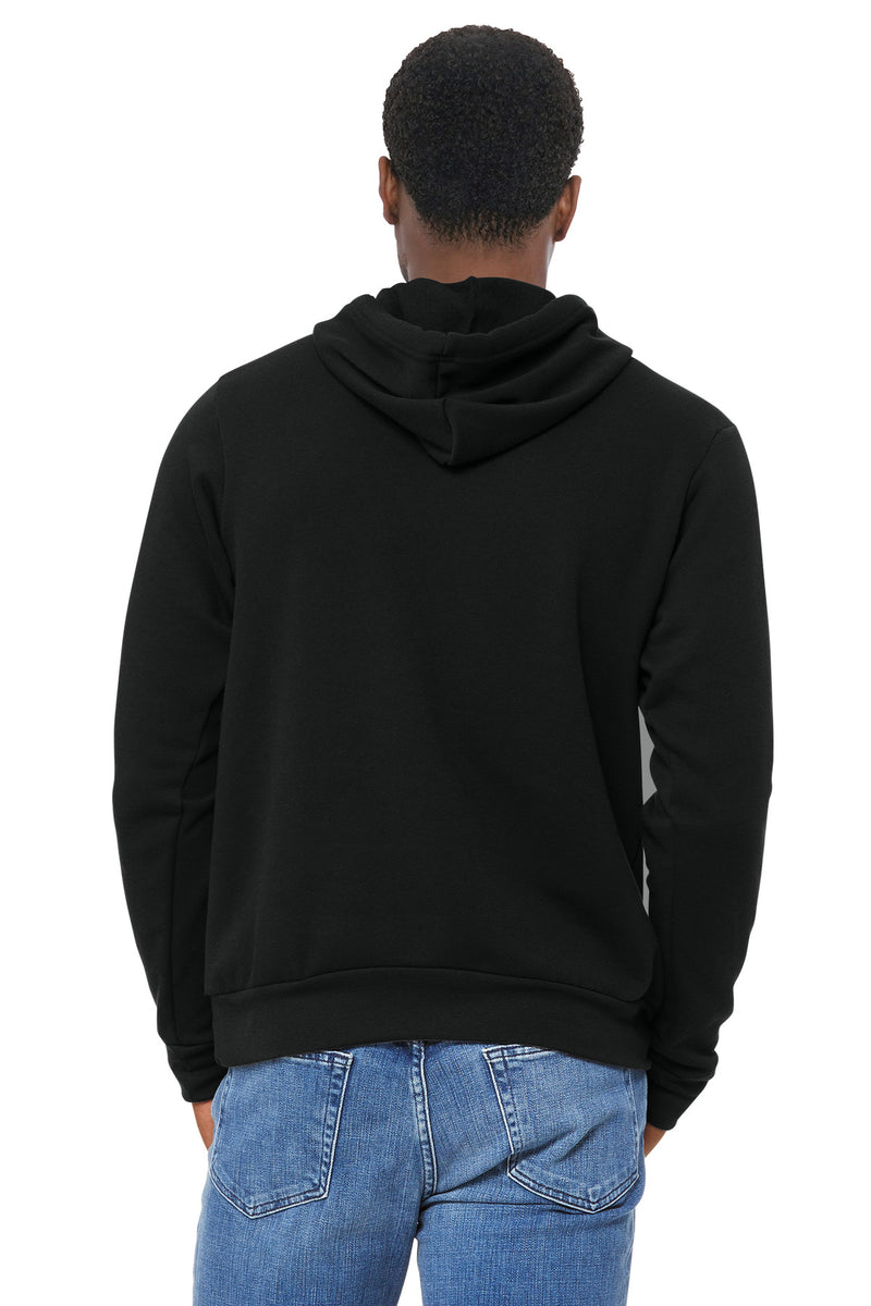 BELLA+CANVAS  Unisex Sponge Fleece Pullover Hoodie - Black