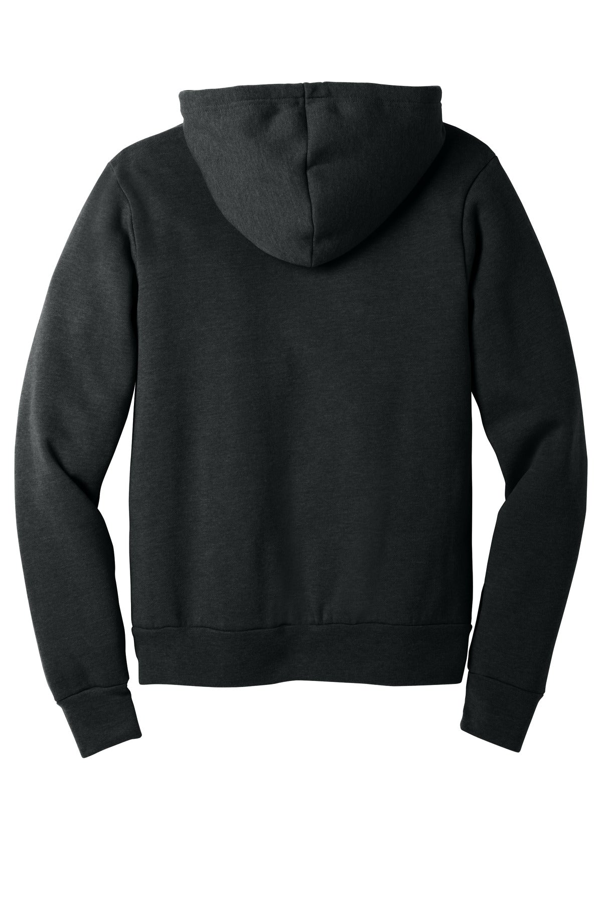 BELLA+CANVAS  Unisex Sponge Fleece Pullover Hoodie - Black Heather
