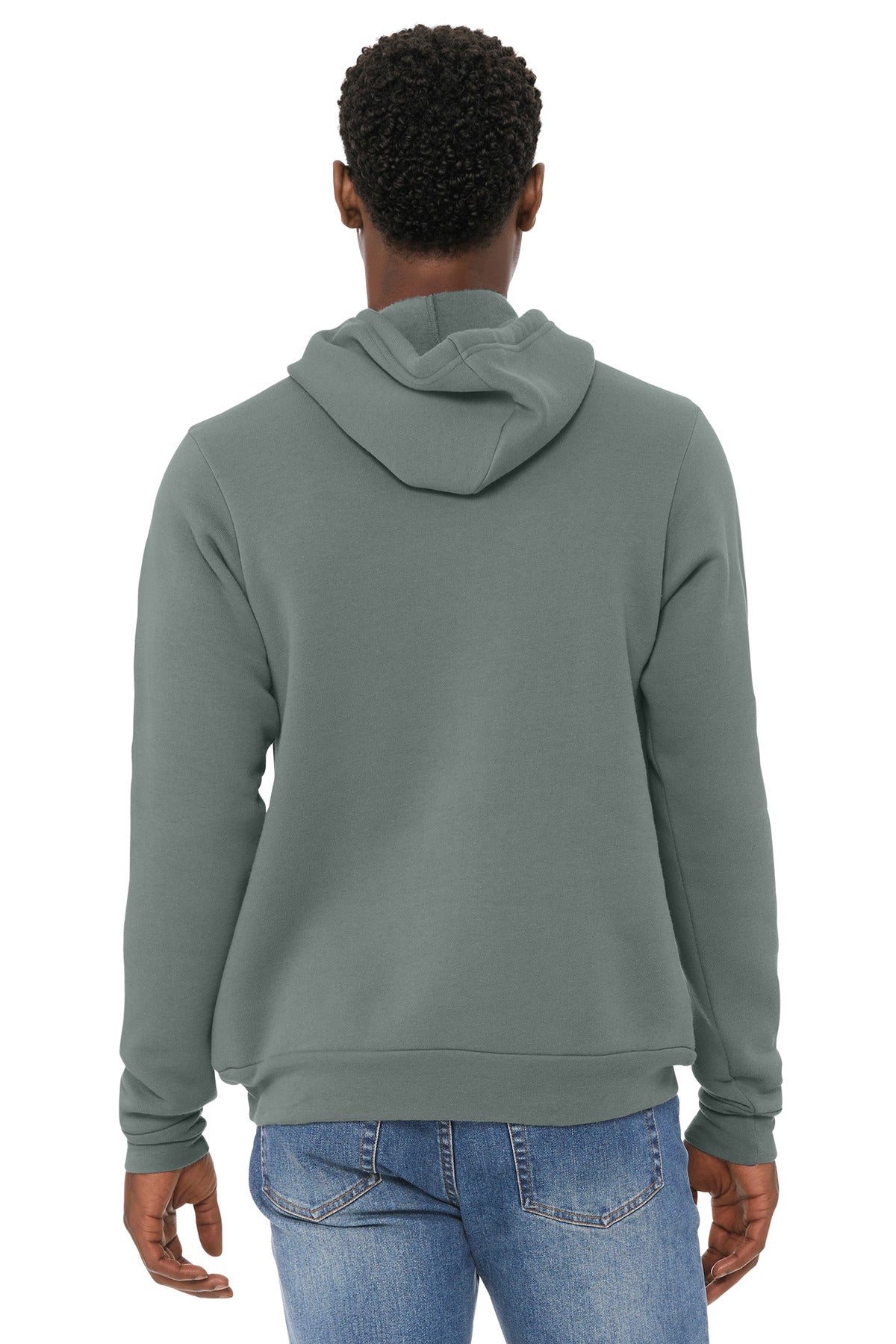 BELLA+CANVAS  Unisex Sponge Fleece Pullover Hoodie - Blue Storm