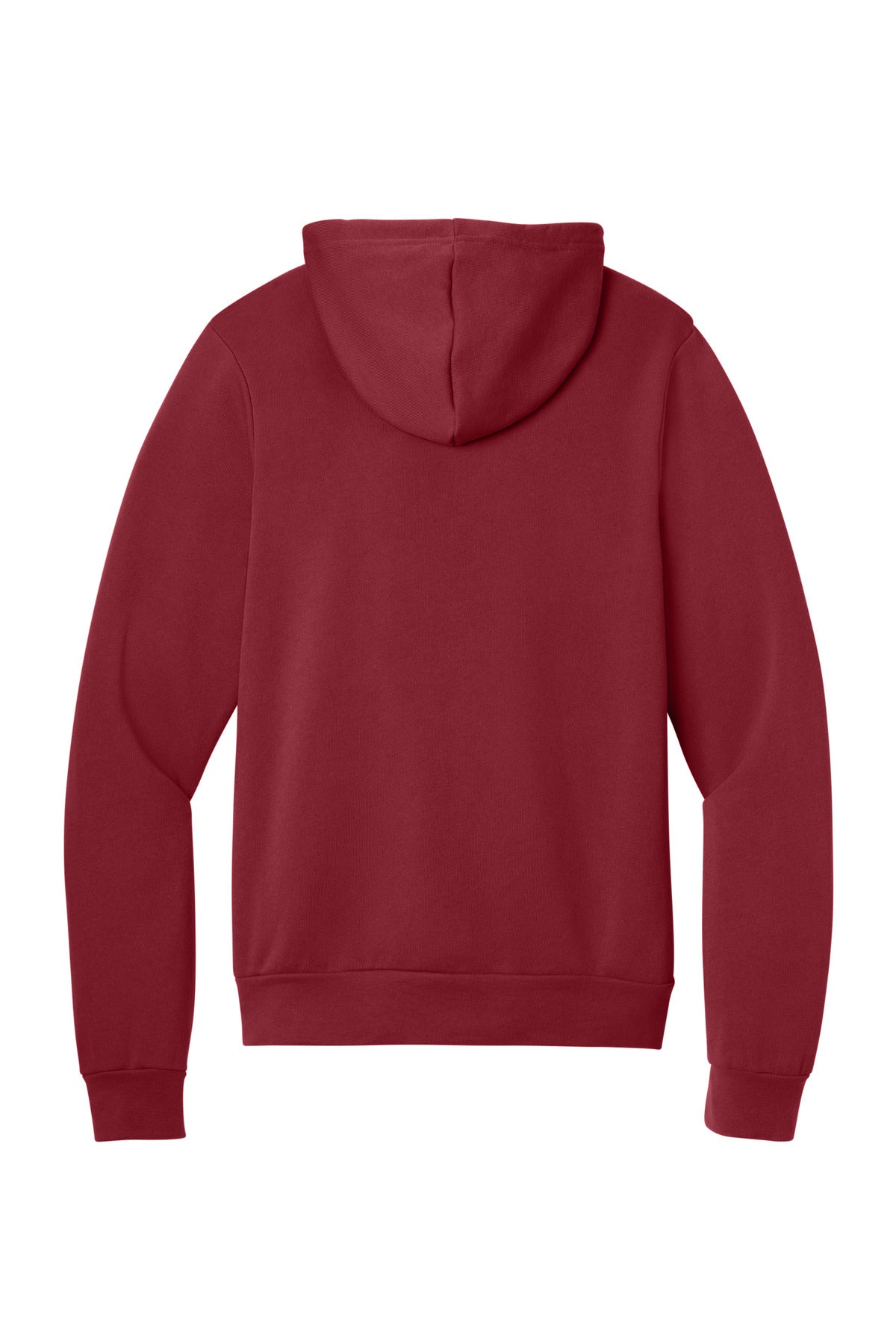 BELLA+CANVAS  Unisex Sponge Fleece Pullover Hoodie - Cardinal