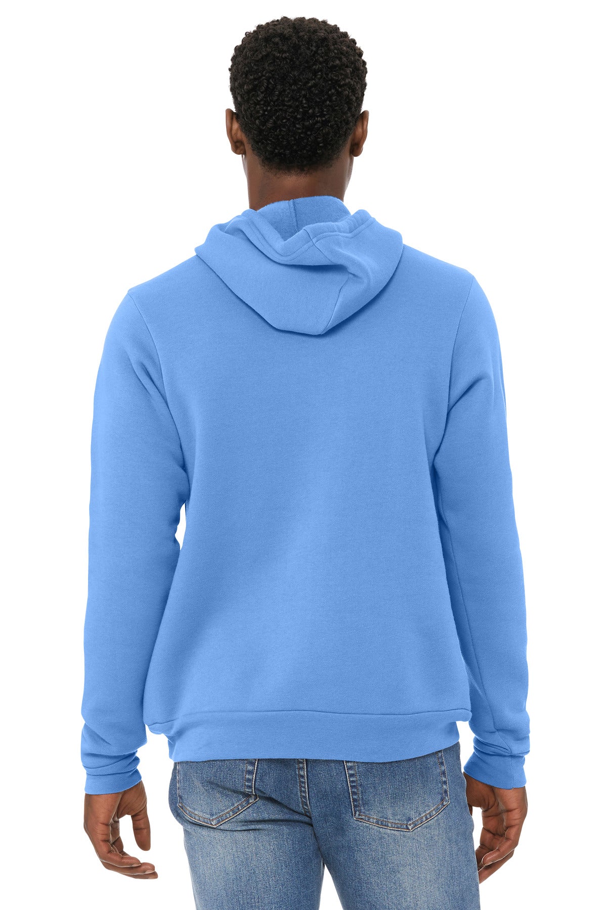 BELLA+CANVAS  Unisex Sponge Fleece Pullover Hoodie - Carolina Blue