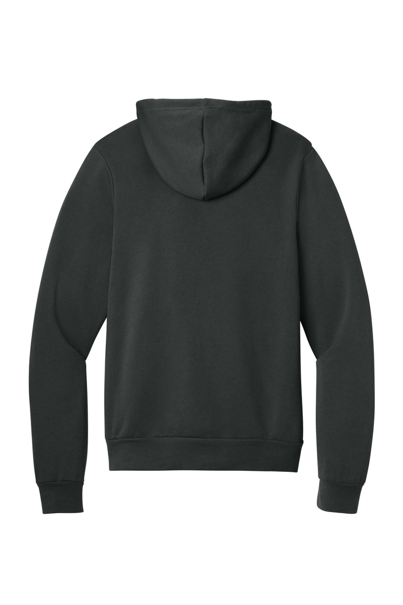 BELLA+CANVAS  Unisex Sponge Fleece Pullover Hoodie - Dark Grey