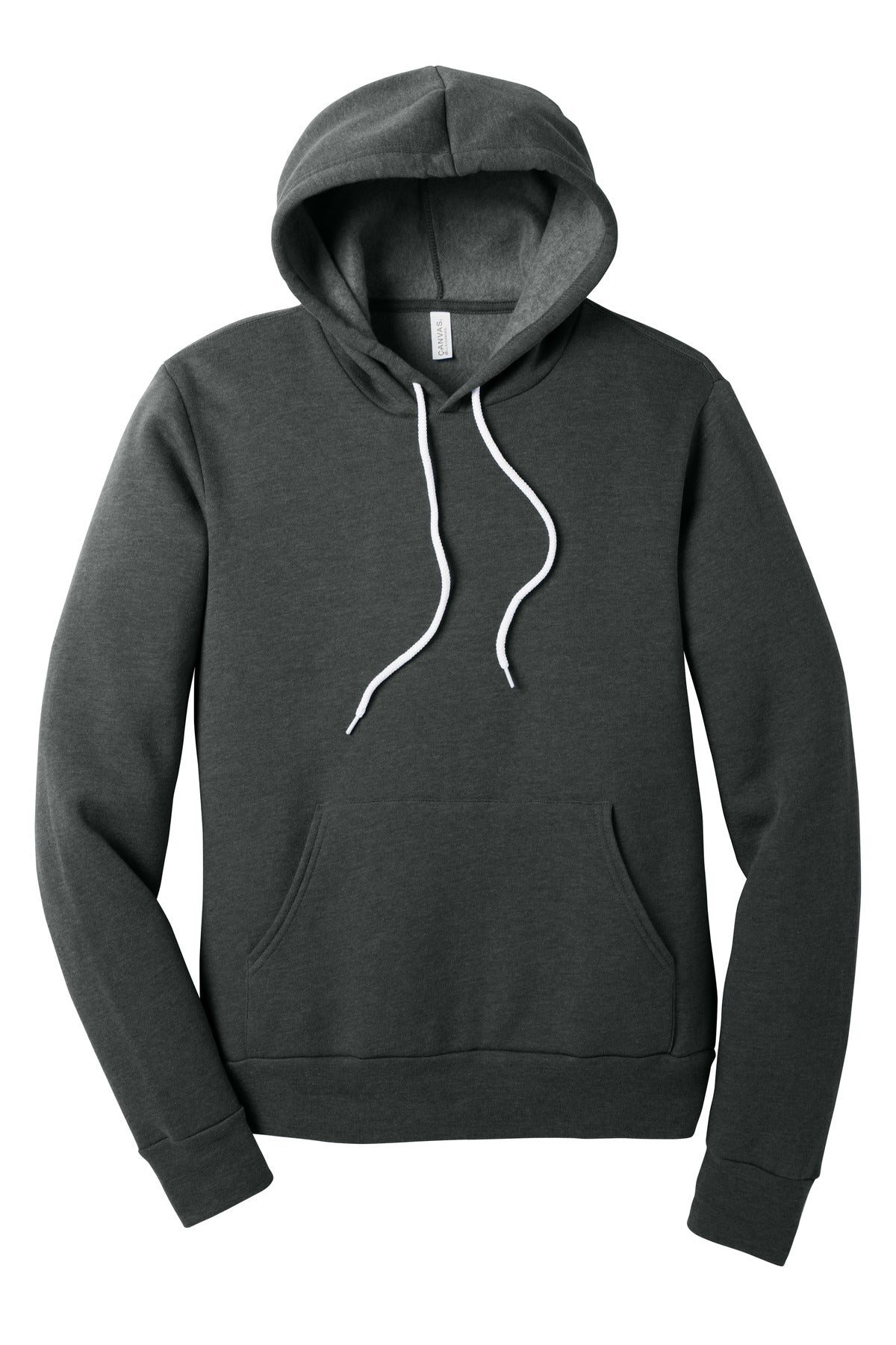 BELLA+CANVAS  Unisex Sponge Fleece Pullover Hoodie - Dark Grey Heather