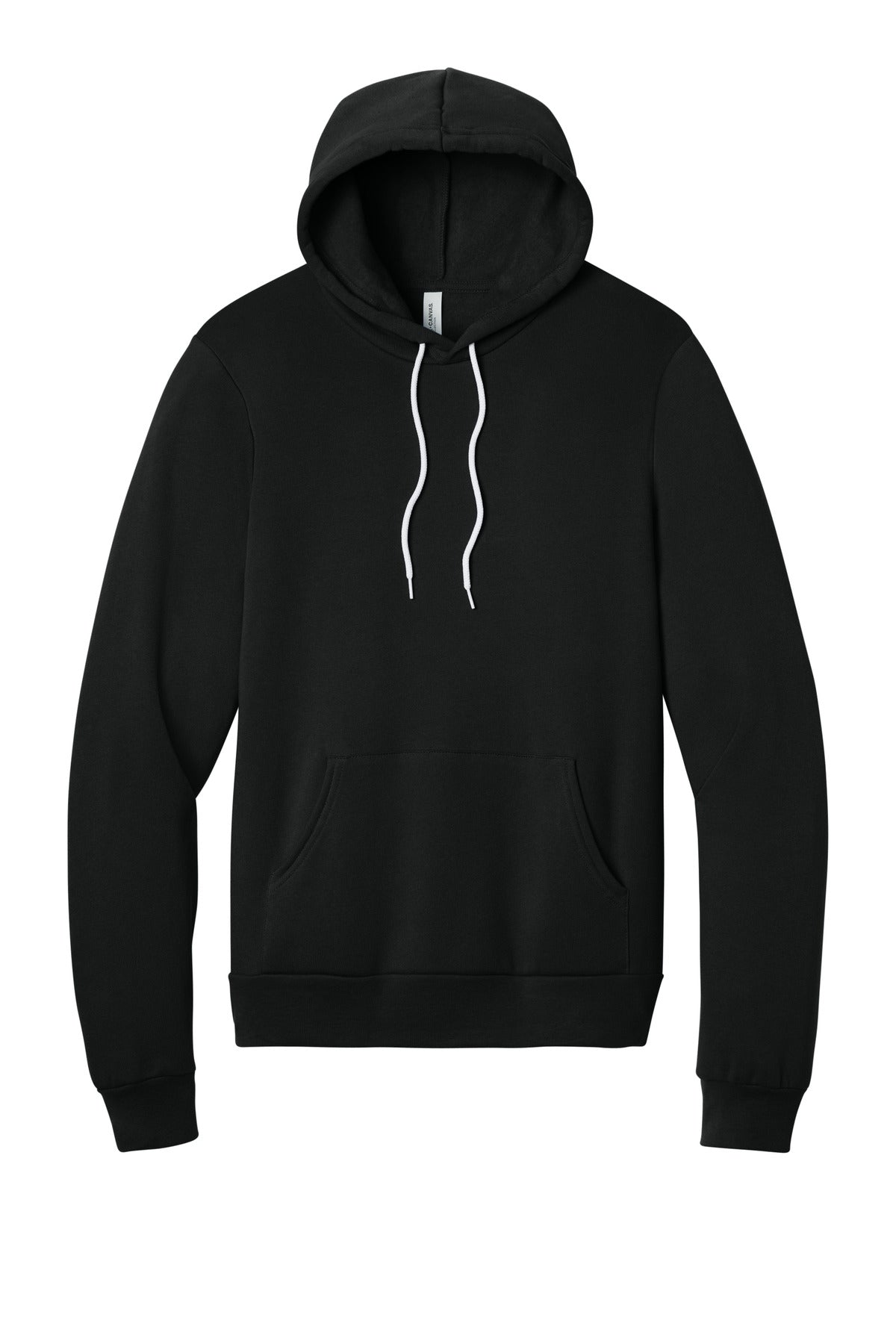 BELLA+CANVAS  Unisex Sponge Fleece Pullover Hoodie - DTG Black