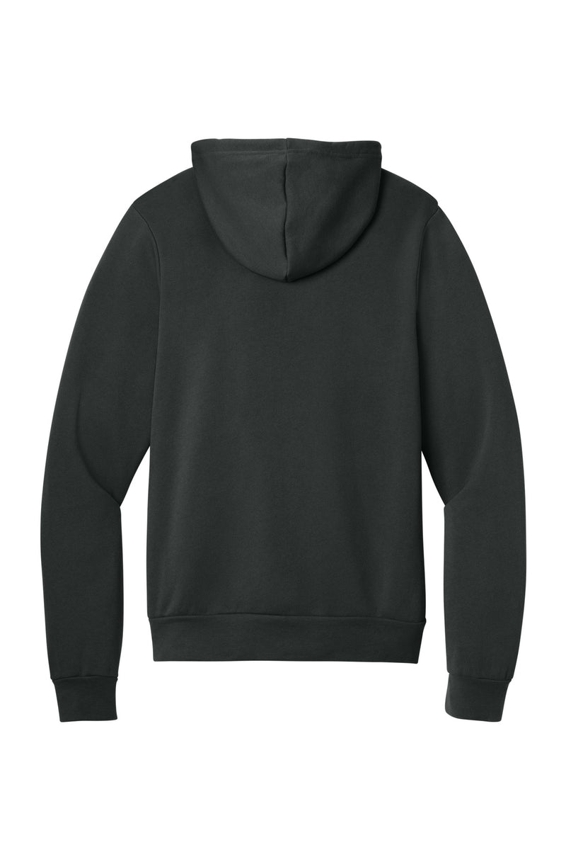 BELLA+CANVAS  Unisex Sponge Fleece Pullover Hoodie - DTG Dark Grey
