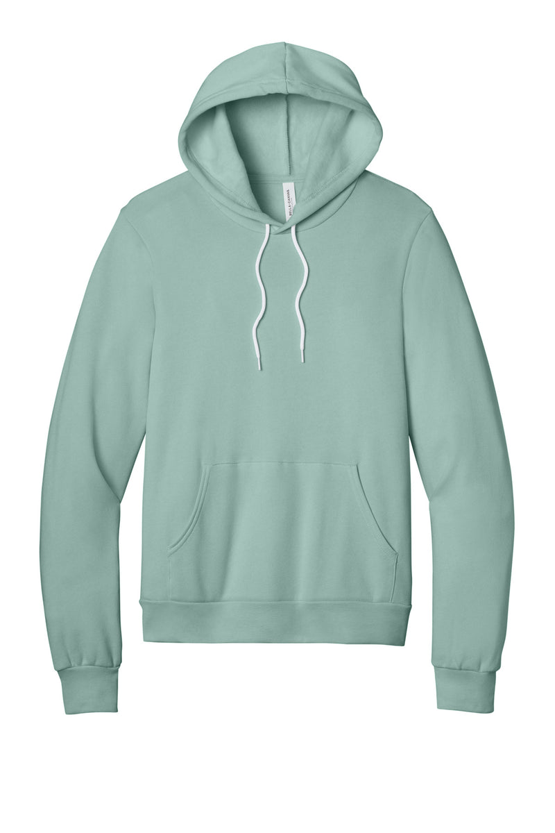 BELLA+CANVAS  Unisex Sponge Fleece Pullover Hoodie - Dusty Blue
