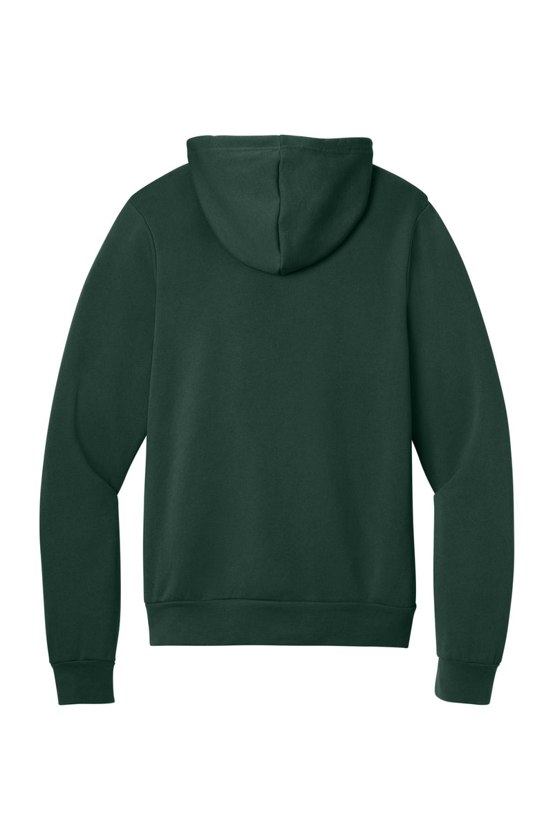BELLA+CANVAS  Unisex Sponge Fleece Pullover Hoodie - Forest