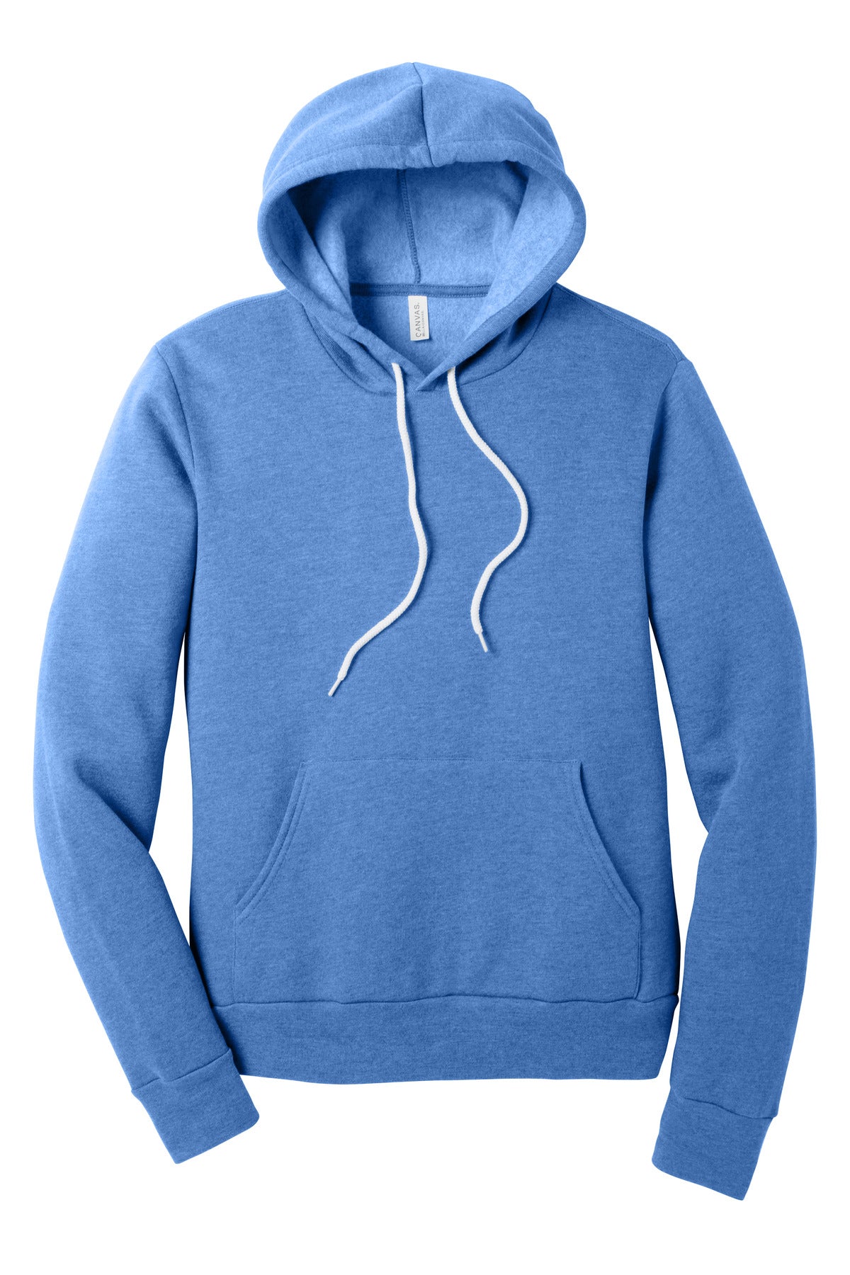 BELLA+CANVAS  Unisex Sponge Fleece Pullover Hoodie - Heather Columbia Blue