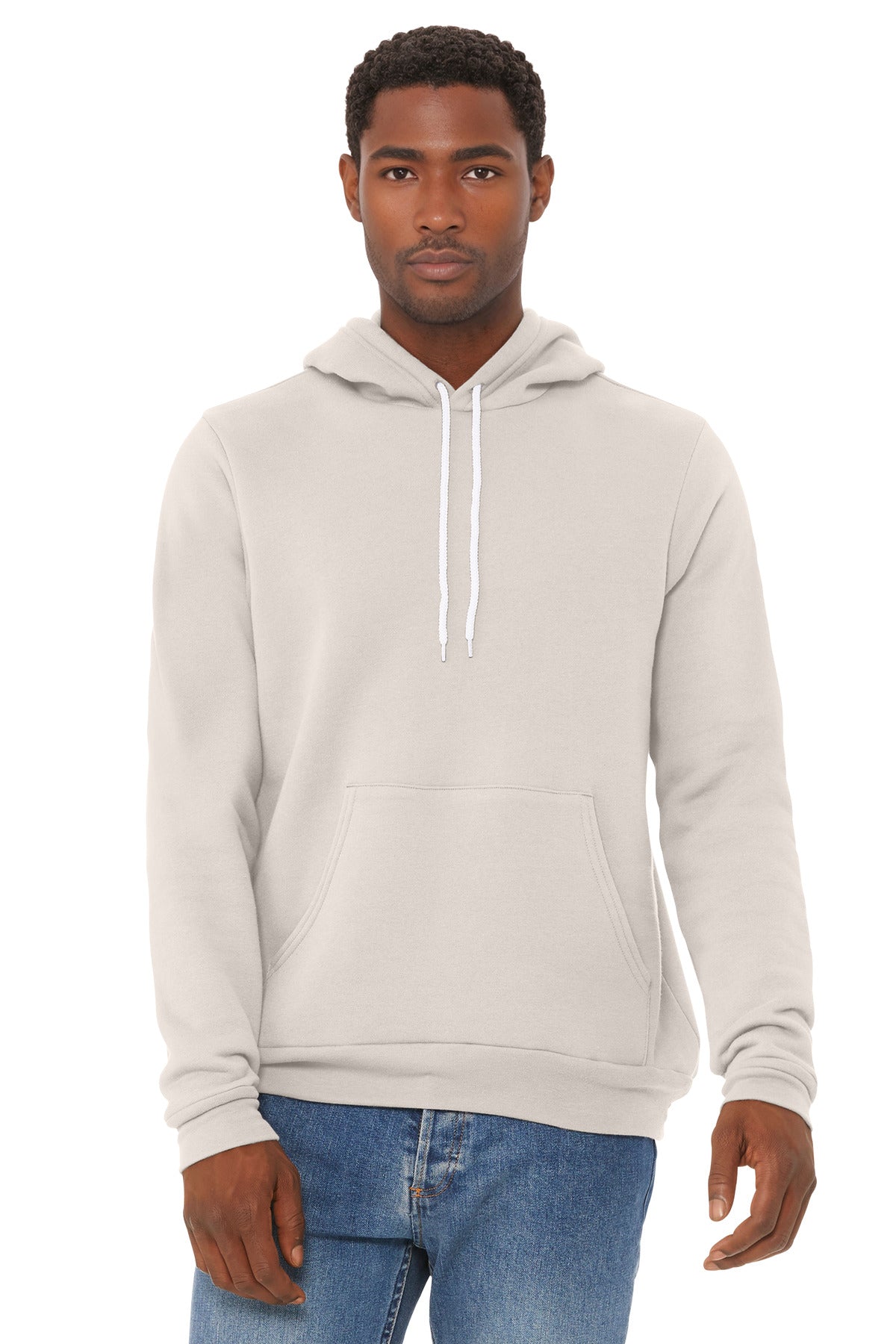 BELLA+CANVAS  Unisex Sponge Fleece Pullover Hoodie - Heather Dust