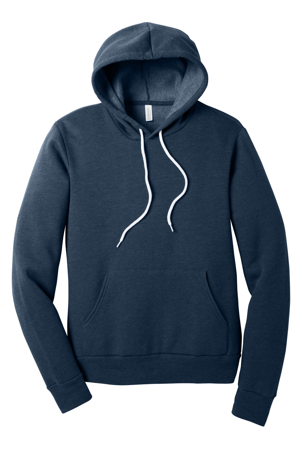 BELLA+CANVAS  Unisex Sponge Fleece Pullover Hoodie - Heather Navy
