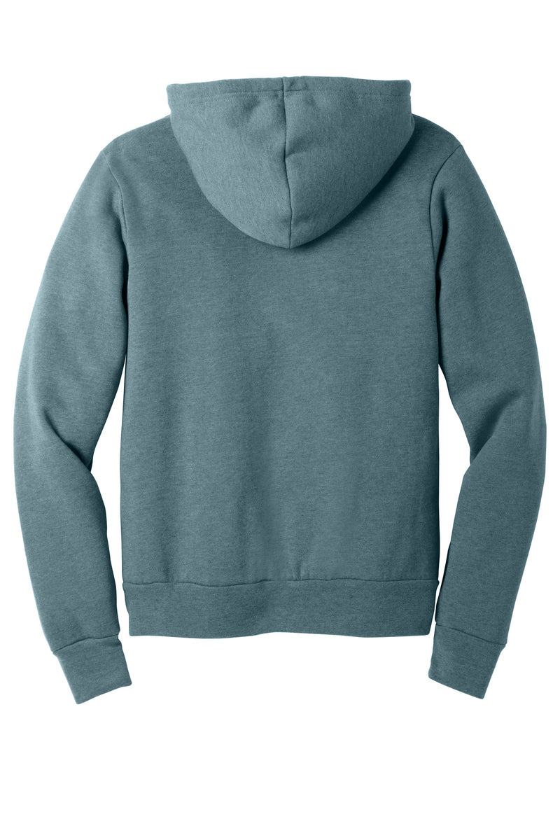 BELLA+CANVAS  Unisex Sponge Fleece Pullover Hoodie - Heather Slate