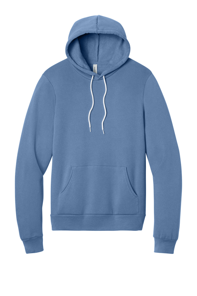 BELLA+CANVAS  Unisex Sponge Fleece Pullover Hoodie - Lavender Blue