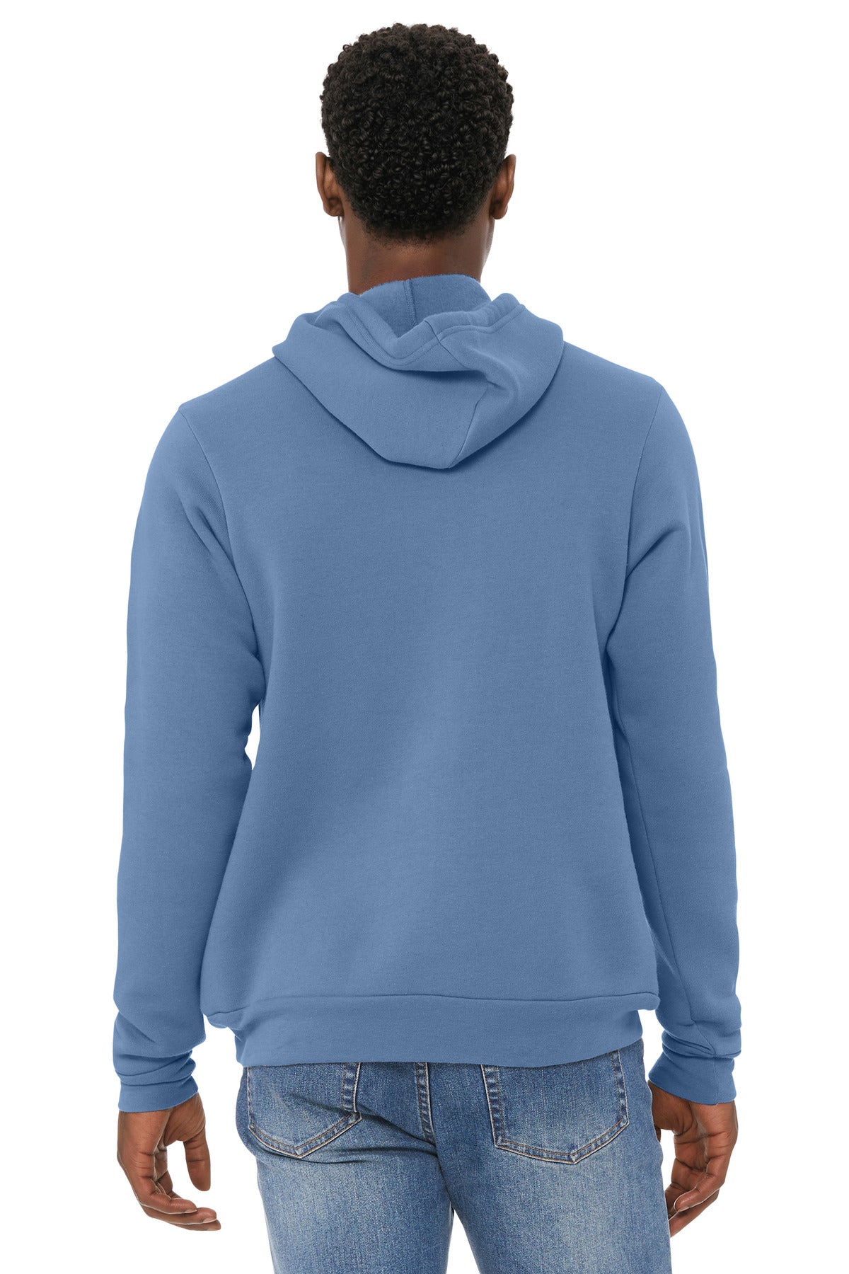 BELLA+CANVAS  Unisex Sponge Fleece Pullover Hoodie - Lavender Blue
