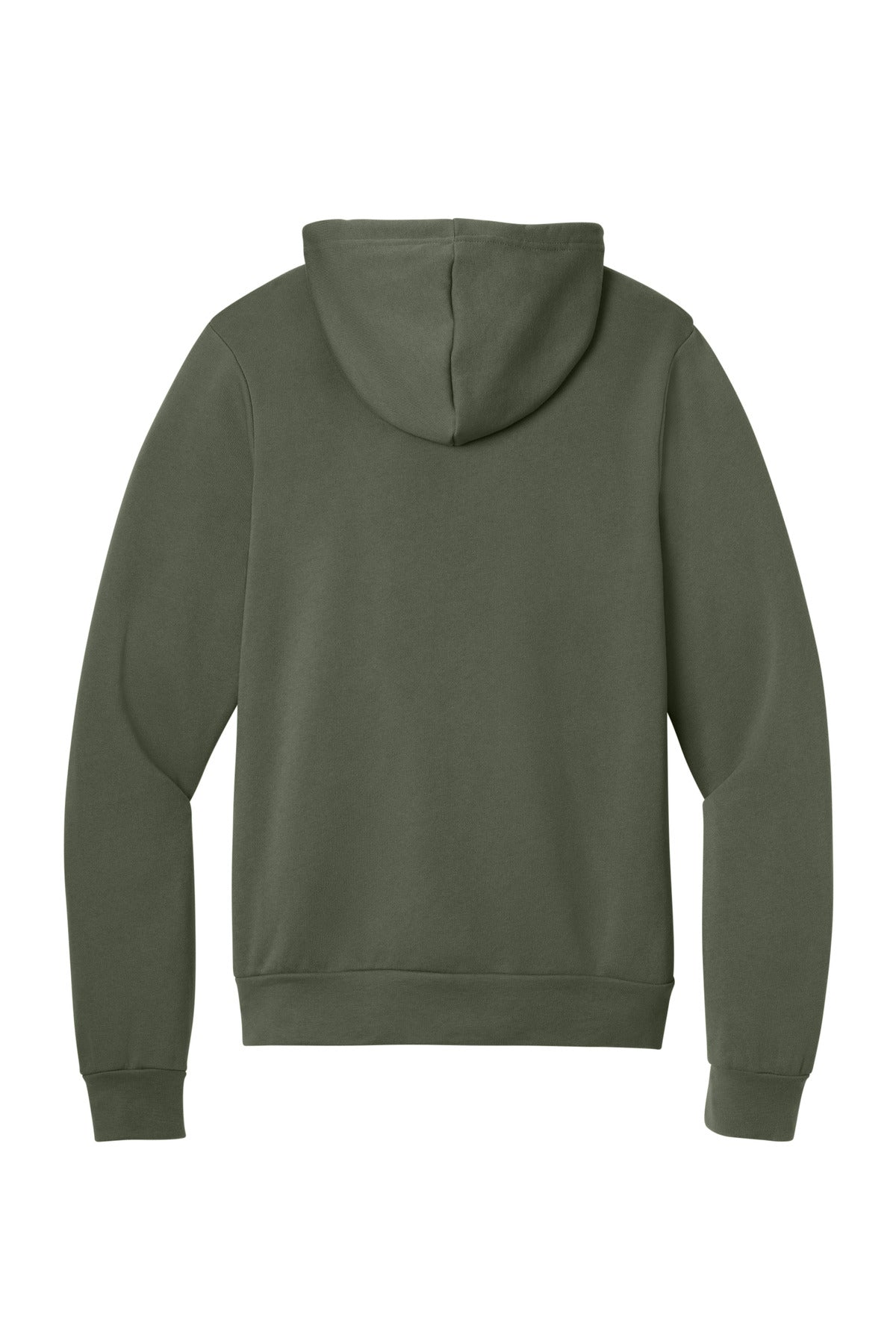 BELLA+CANVAS  Unisex Sponge Fleece Pullover Hoodie - Military Green