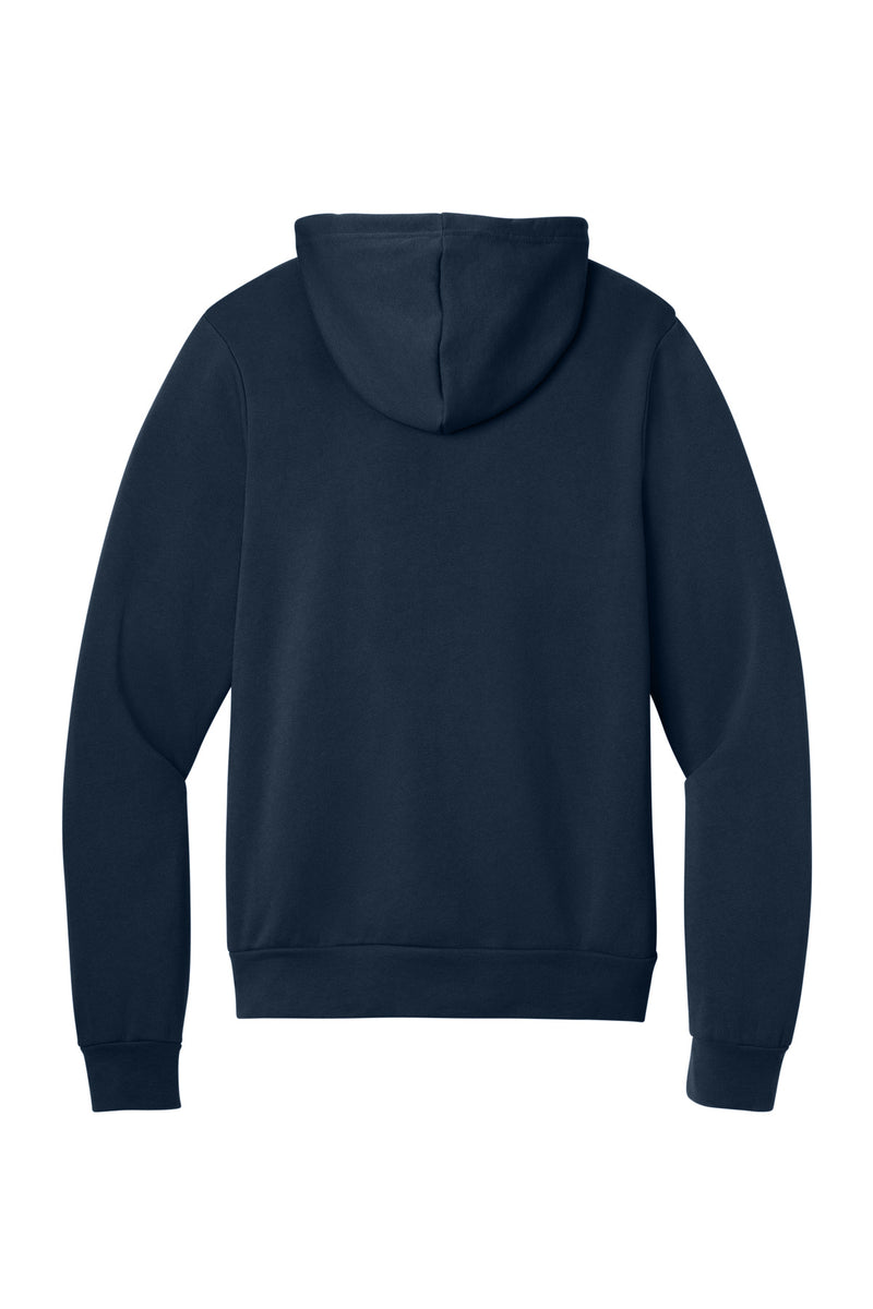 BELLA+CANVAS  Unisex Sponge Fleece Pullover Hoodie - Navy