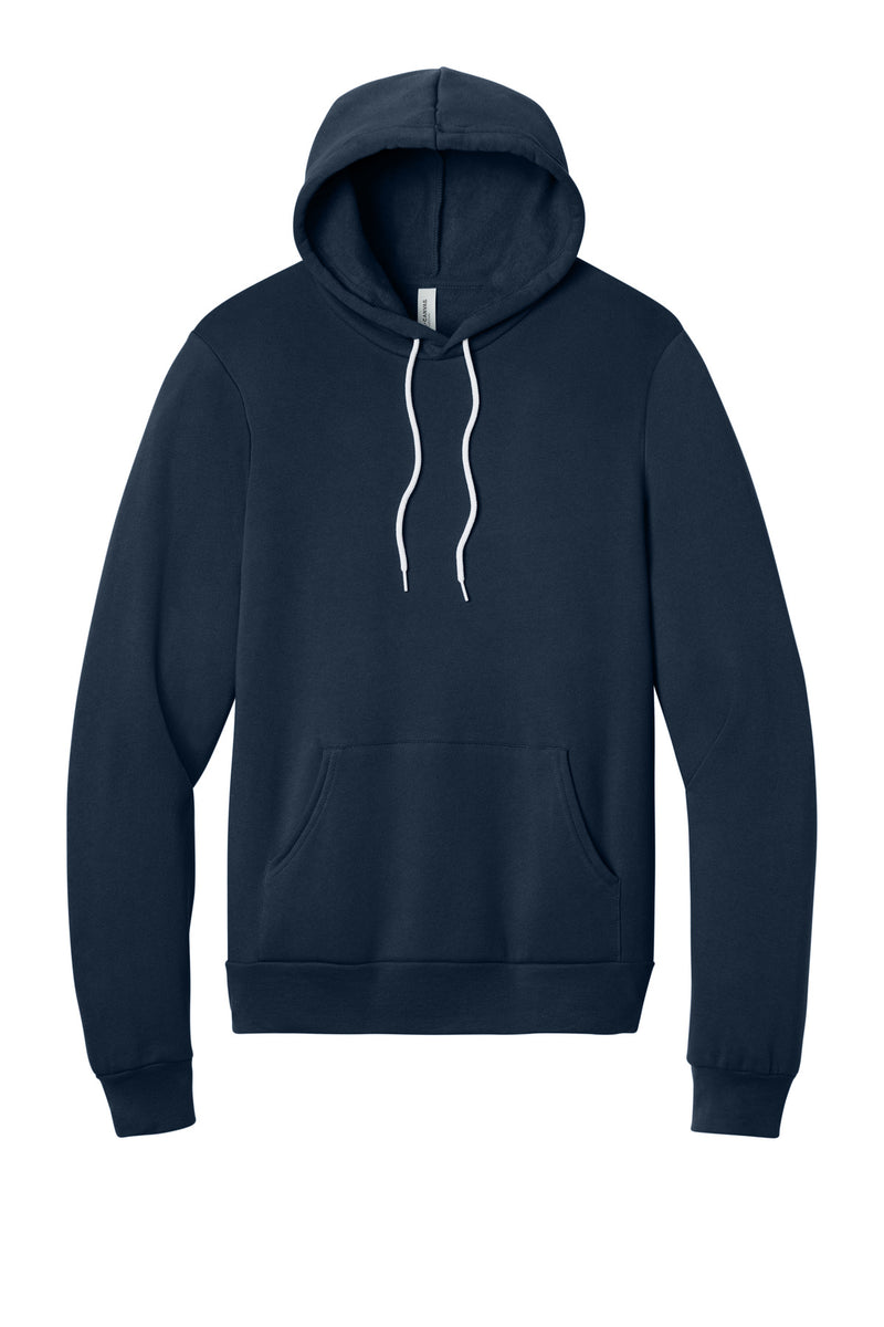 BELLA+CANVAS  Unisex Sponge Fleece Pullover Hoodie - Navy