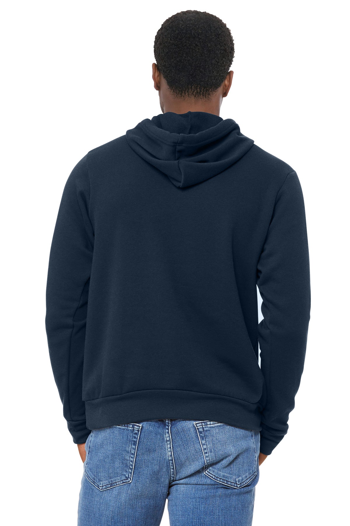 BELLA+CANVAS  Unisex Sponge Fleece Pullover Hoodie - Navy