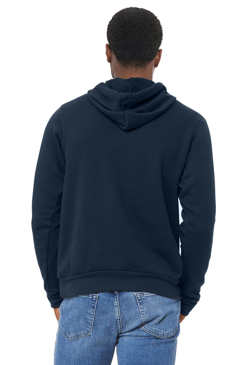 BELLA+CANVAS  Unisex Sponge Fleece Pullover Hoodie - Navy