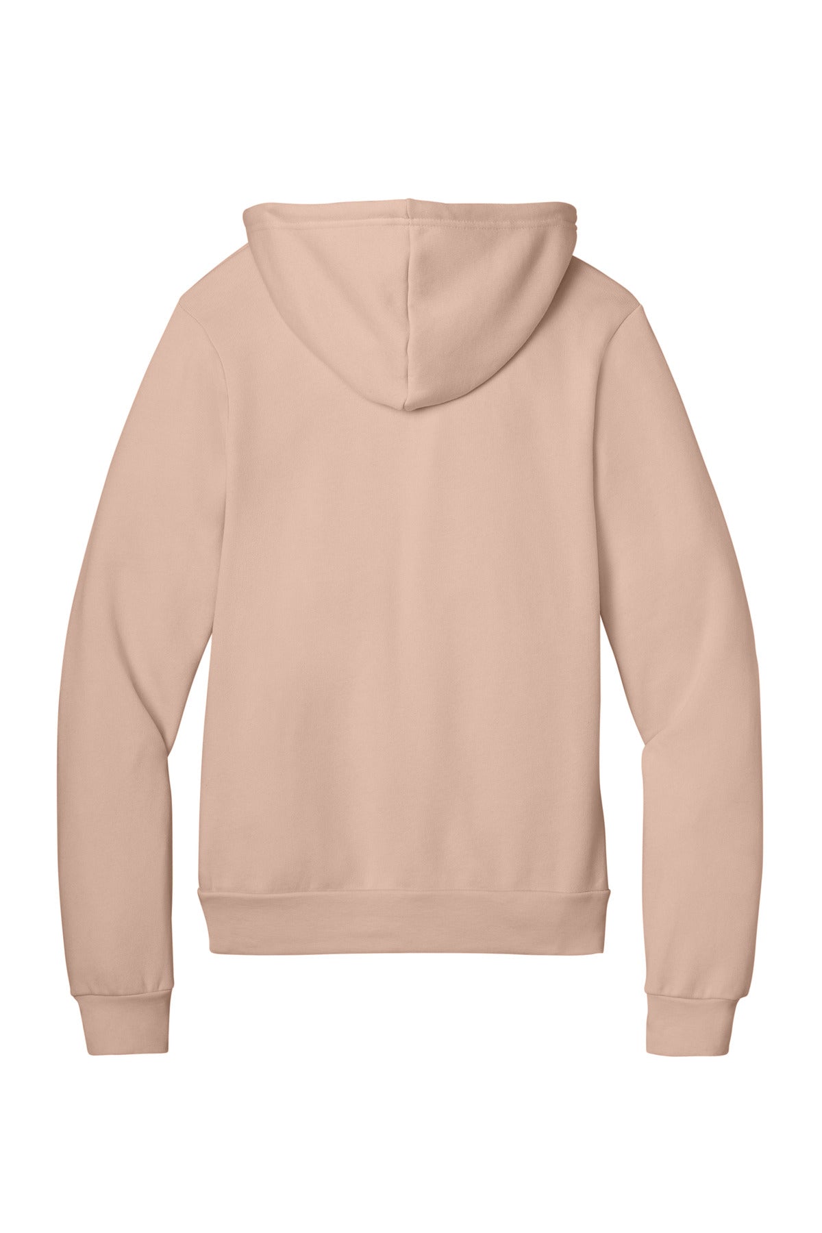 BELLA+CANVAS  Unisex Sponge Fleece Pullover Hoodie - Peach