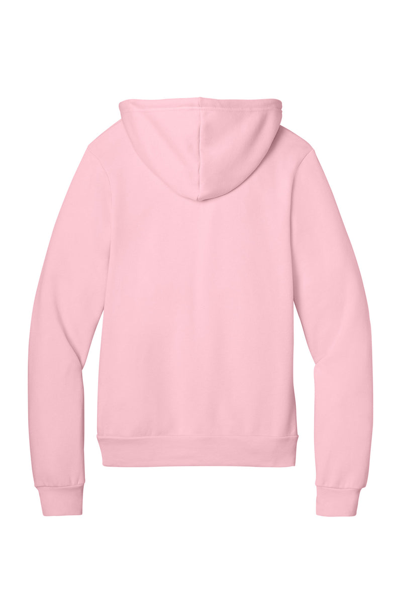 BELLA+CANVAS  Unisex Sponge Fleece Pullover Hoodie - Pink